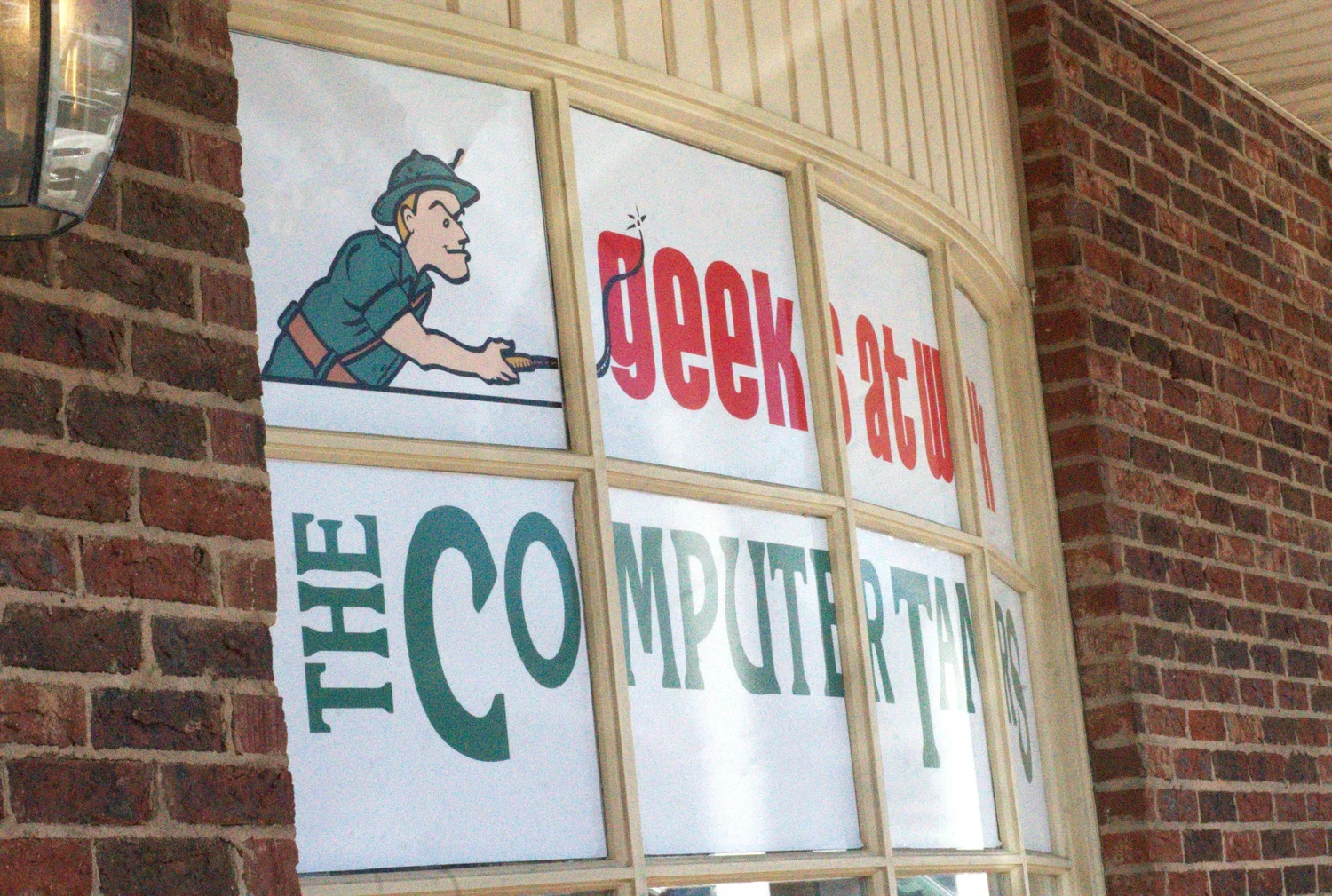 Inside The Computer Tamers shop in Boone