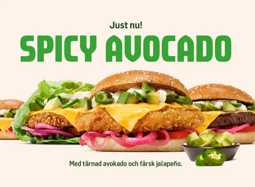 MAX BURGERS: Kampanjburgare. Ta fram bildmanér tillammans med extern reklambyrå och tillsammans med fotograf och matstylist ta fram säljande bilder. Kontakt med retuschörer. Ta fram säljande bildmaterial till MAX menyer och restauranger.