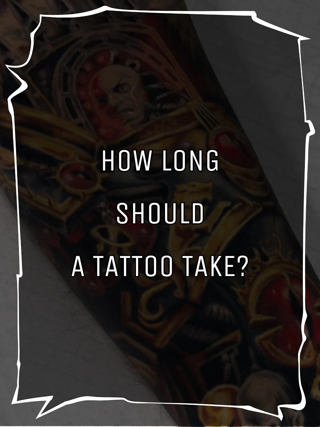 Tattooing fast as f^ck boiiii is not the flex you think it is. 
I know it’s hard, when so many tattooers have an hourly or a day rate, to know how much work to expect to have done - but you don’t have to go into it blind! 
Discuss thing