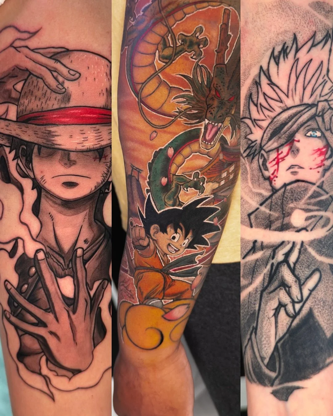 3 of the most kickass characters in anime

That&rsquo;s it, that&rsquo;s the post

✨ want to get your own favorite protagonist? Maybe you like villains, or side characters? Whoever it is, Comment &ldquo;Tattoo Me&rdquo; and I&rsquo;ll DM you the cons