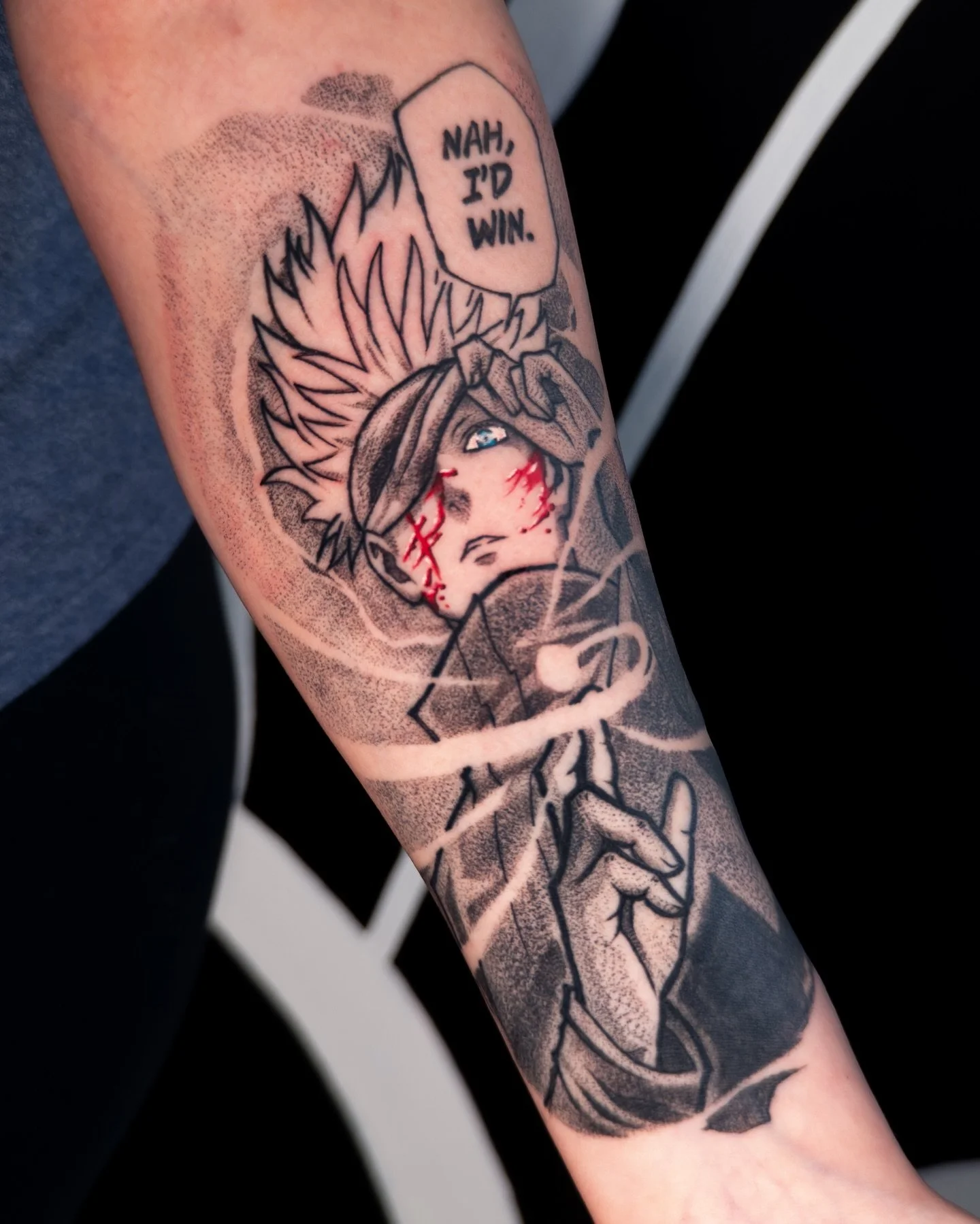 How are we feeling about the Culling Games season so far? 👀

No spoilers from the manga readers
.
✨ Comment &ldquo;Tattoo Me&rdquo; and I&rsquo;ll DM you the consultation link
.
Made with
@MadRabbit
@Mascot_Cartridges
@industryinksusa
@neogripsusa
.