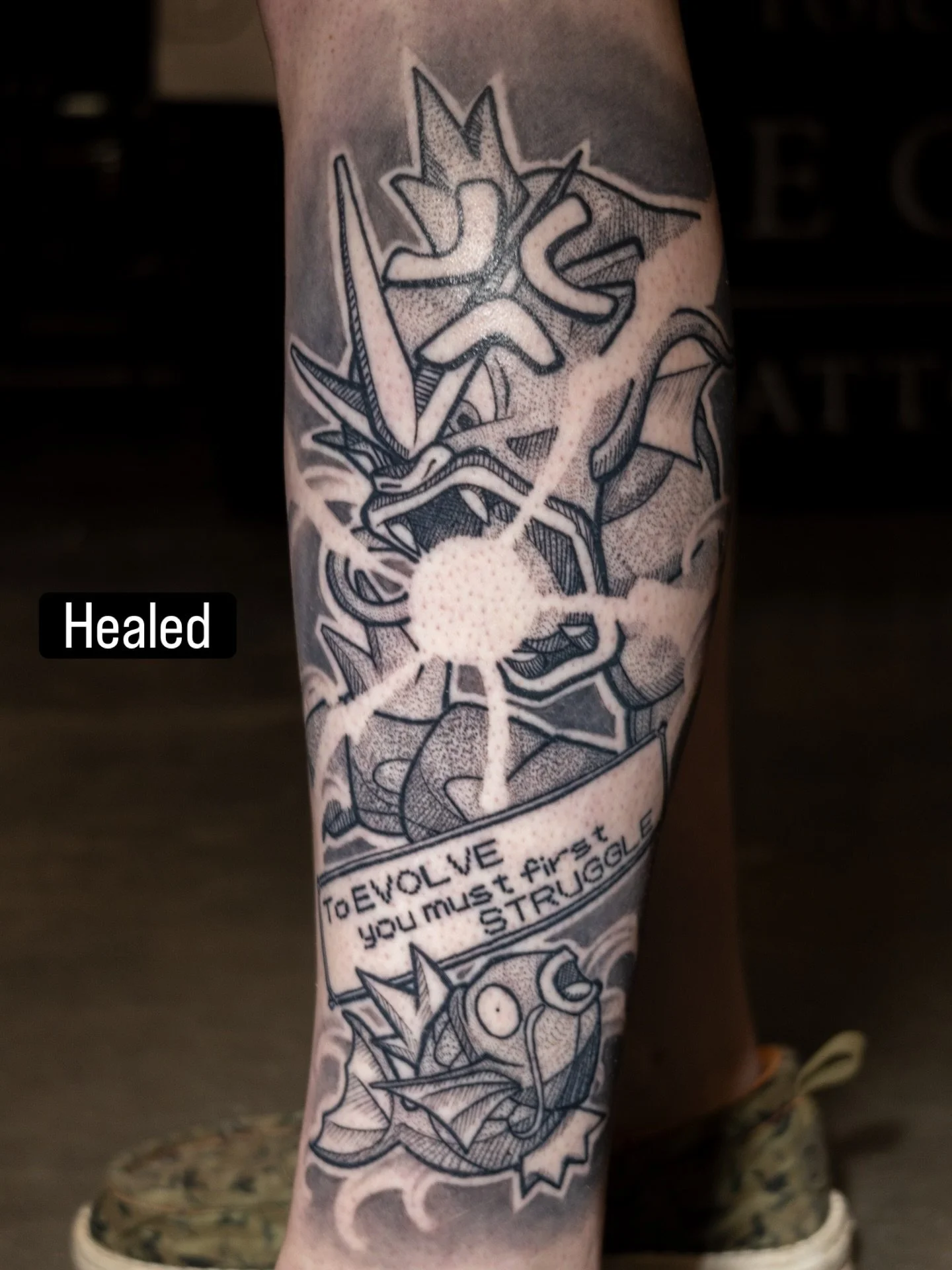 This is where the real growth happens.

It&rsquo;s easy to make a fresh tattoo pop. The real test is how it settles in over time. If a tattoo isn&rsquo;t applied properly &mdash; or taken care of correctly &mdash; things can go downhill fast.

I love