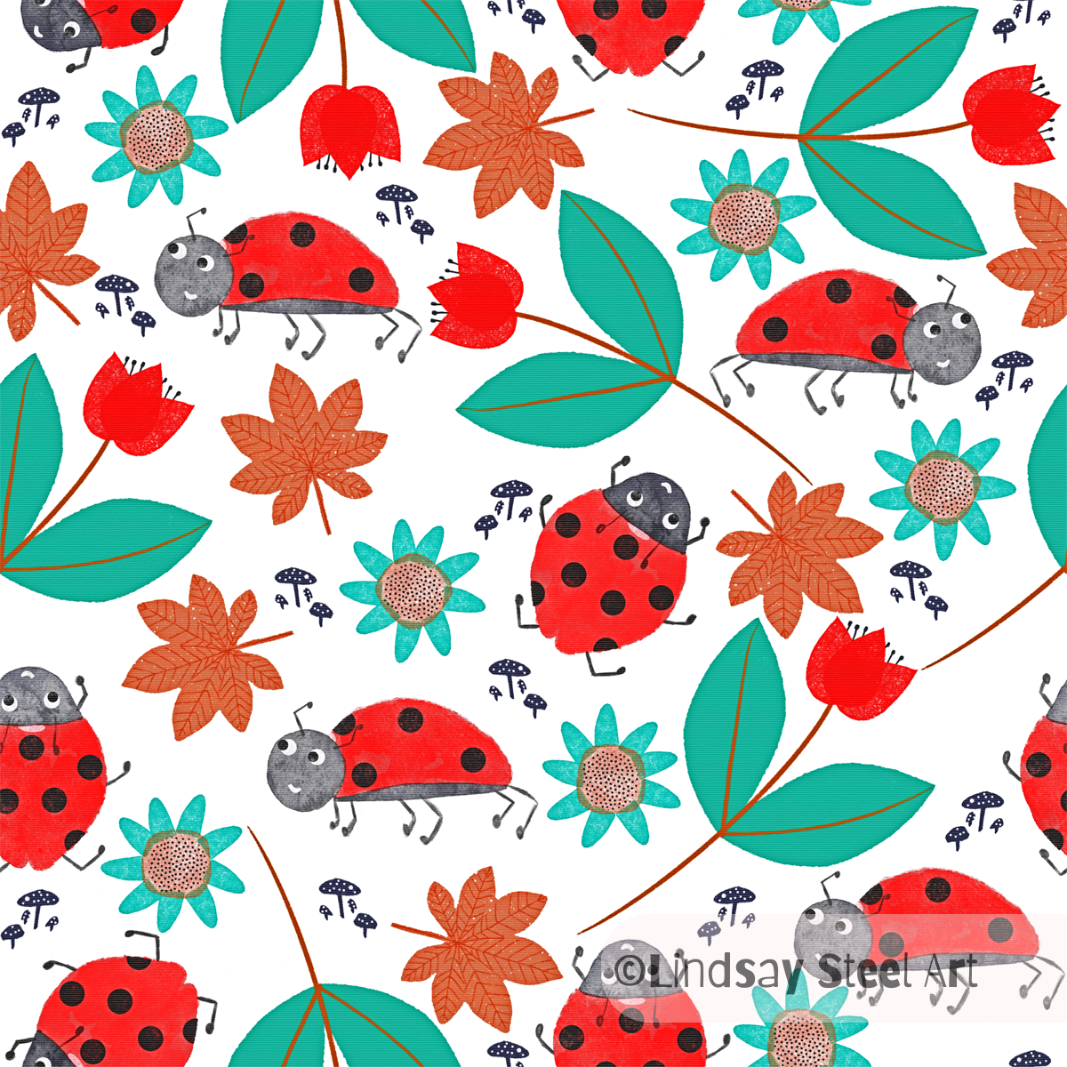 Ladybirds in Spring