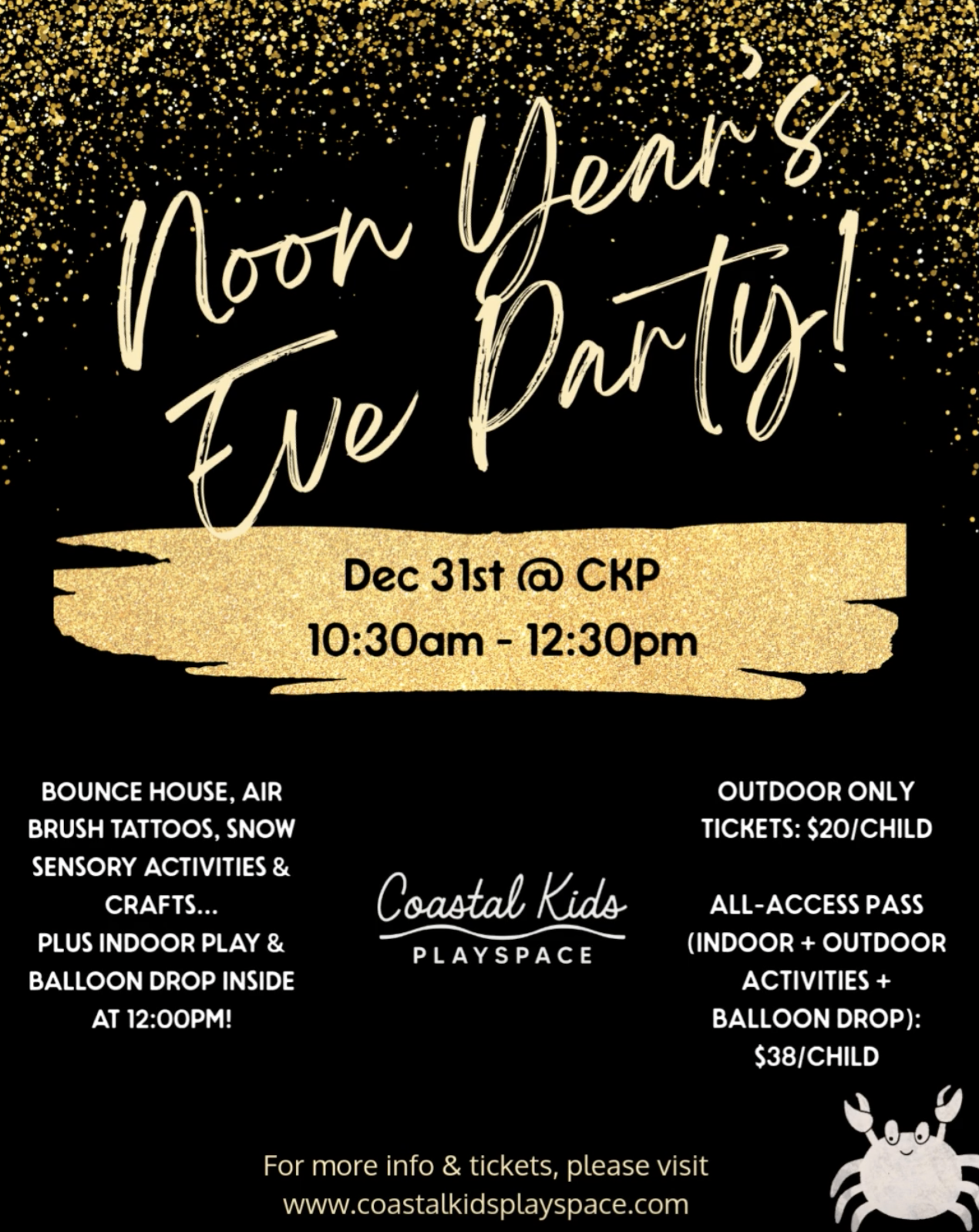 Noon Year's Eve Party!
