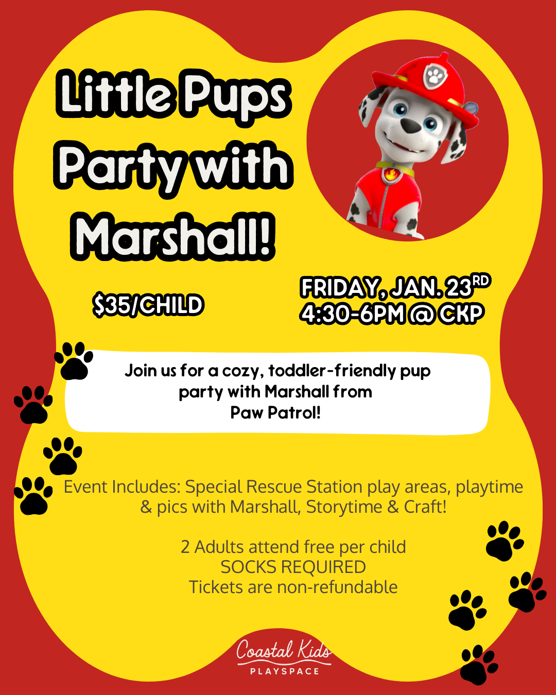 Little Pups Party with MARSHALL!