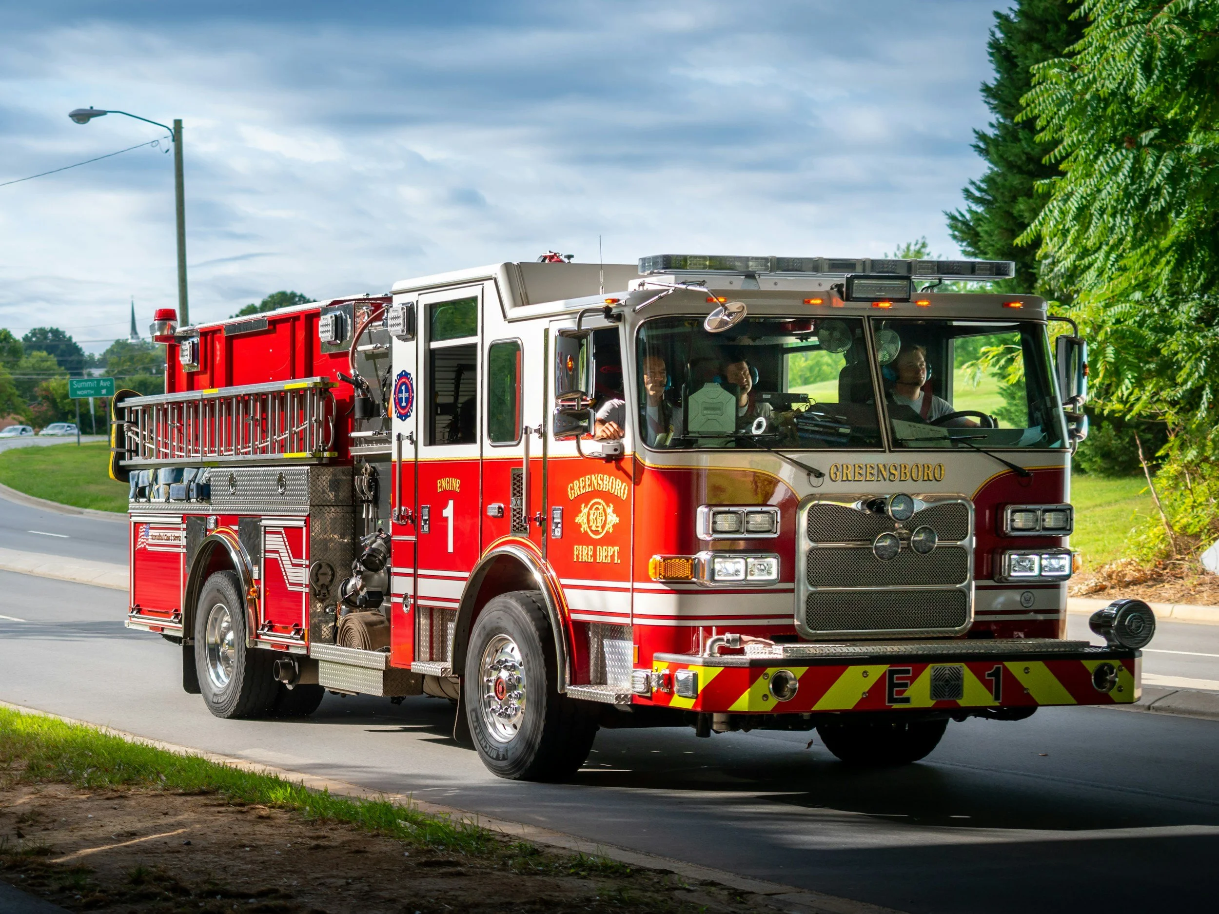 Fire Truck Visit Day!