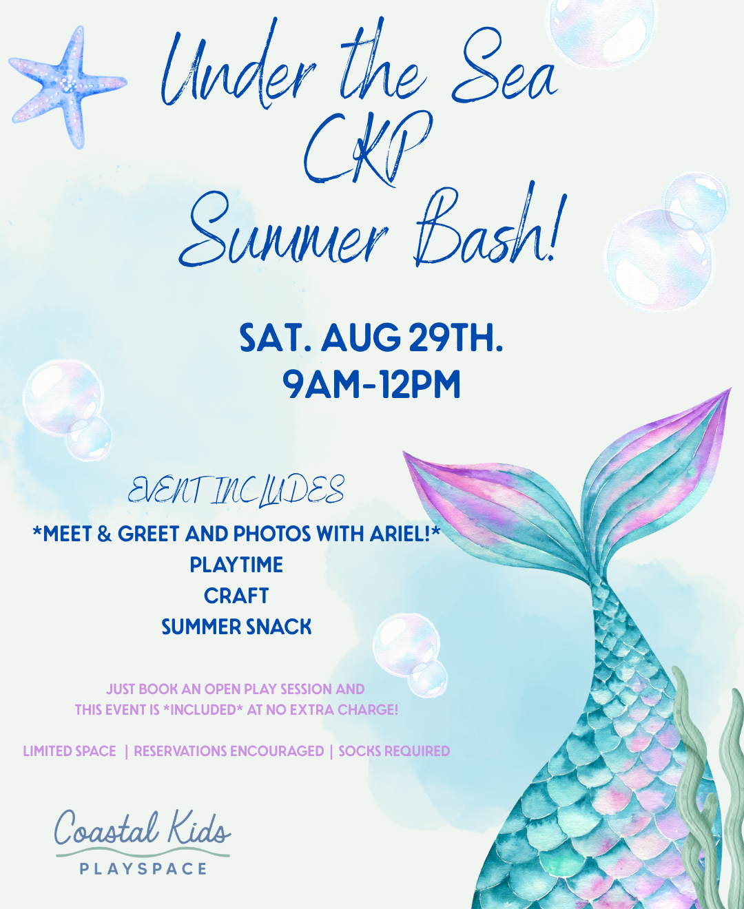 Under the Sea Summer Bash!