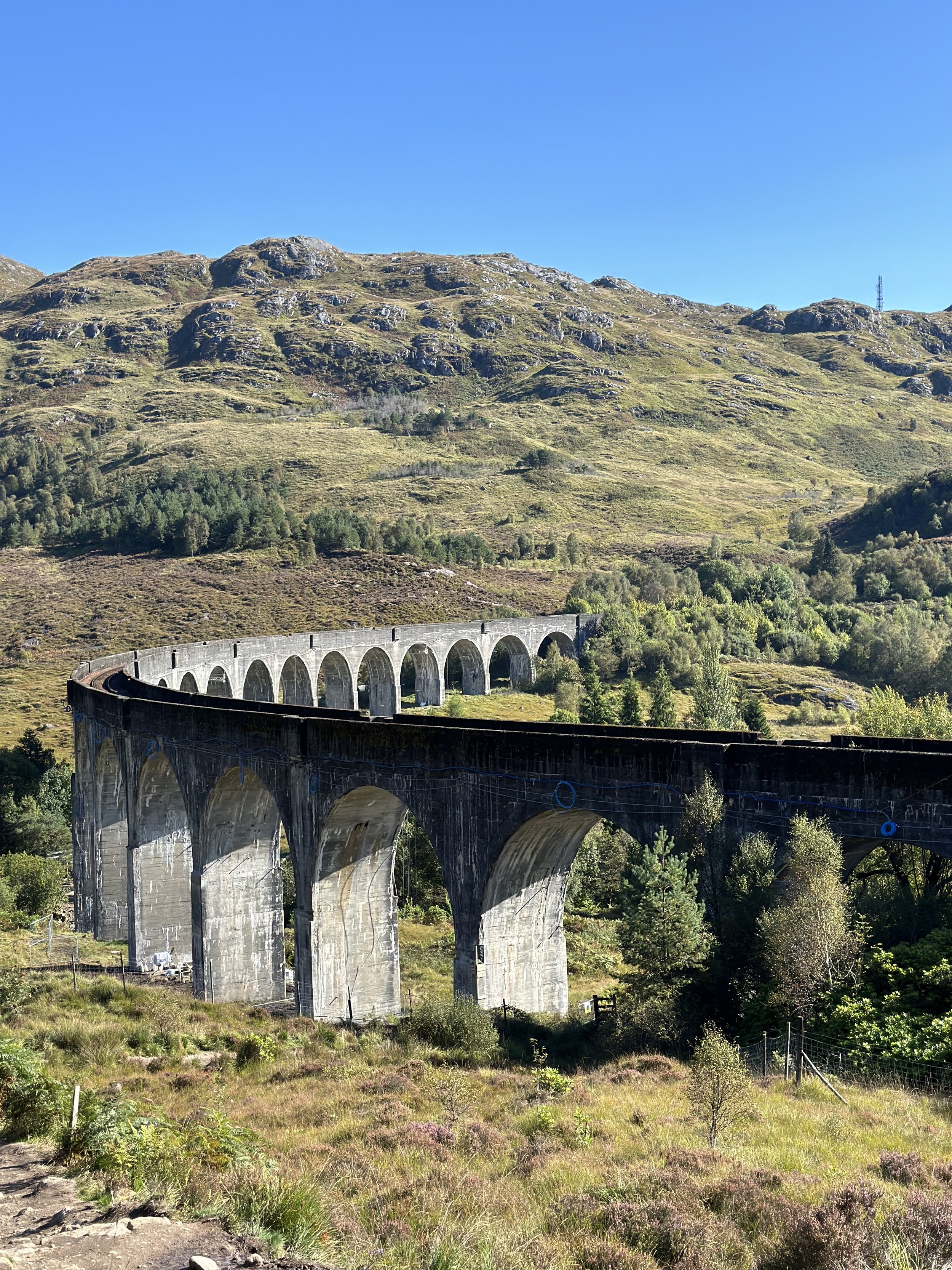 The Glenfinnan Viaduct in Scotland. A symbol of successful milestone tracking and high-demand booking management achieved through daily monitoring and alerts.