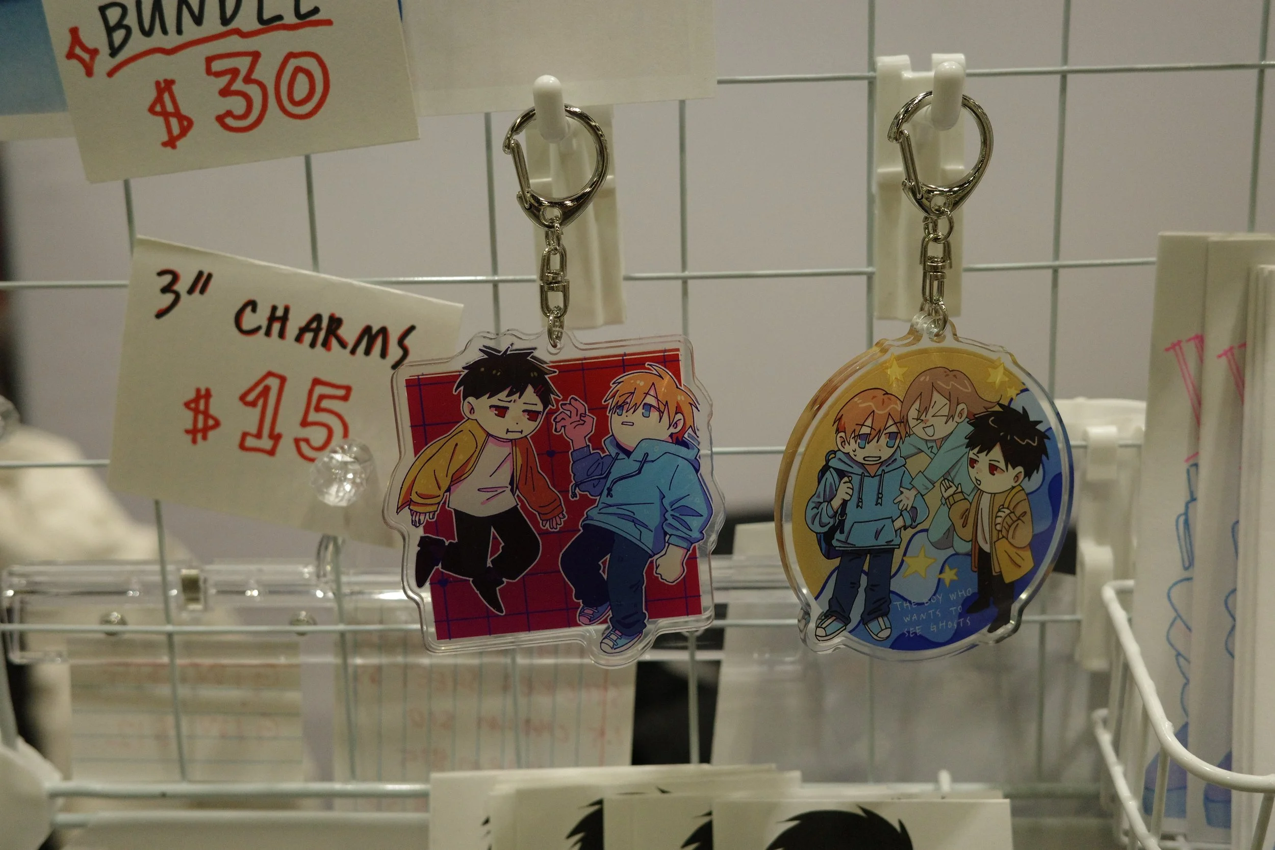 3" Charms