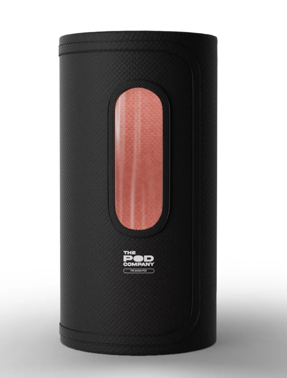The Sauna Pod is our at home heat box of choice. Introducing the world’s first patent pending pop-up Dry Heat sauna, designed for authentic performance and a modern look. Unlike infrared or steam saunas, this delivers true heat, cleaner air and prove