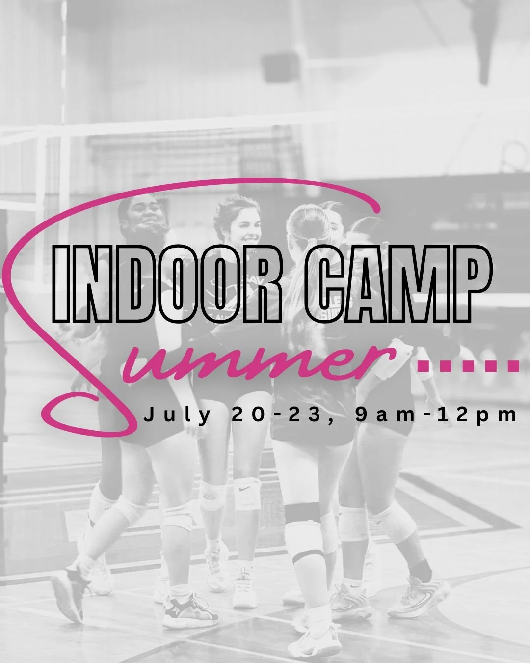 Indoor Summer Volleyball Camp