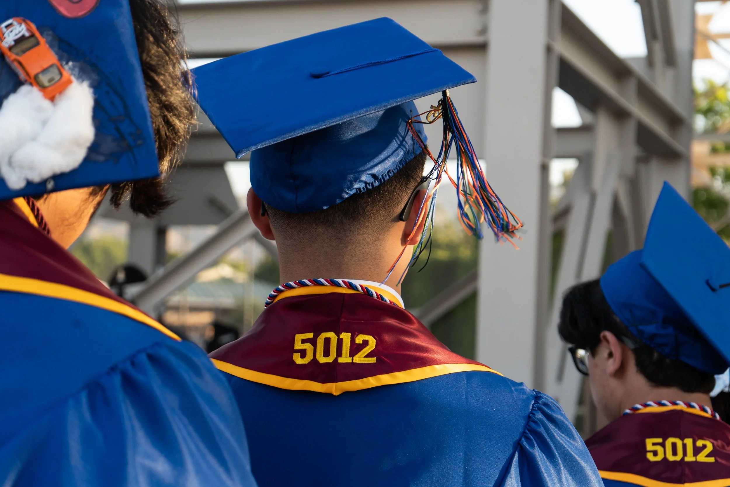 TPAA Graduation 5012 Robotics sash close up behind.jpg