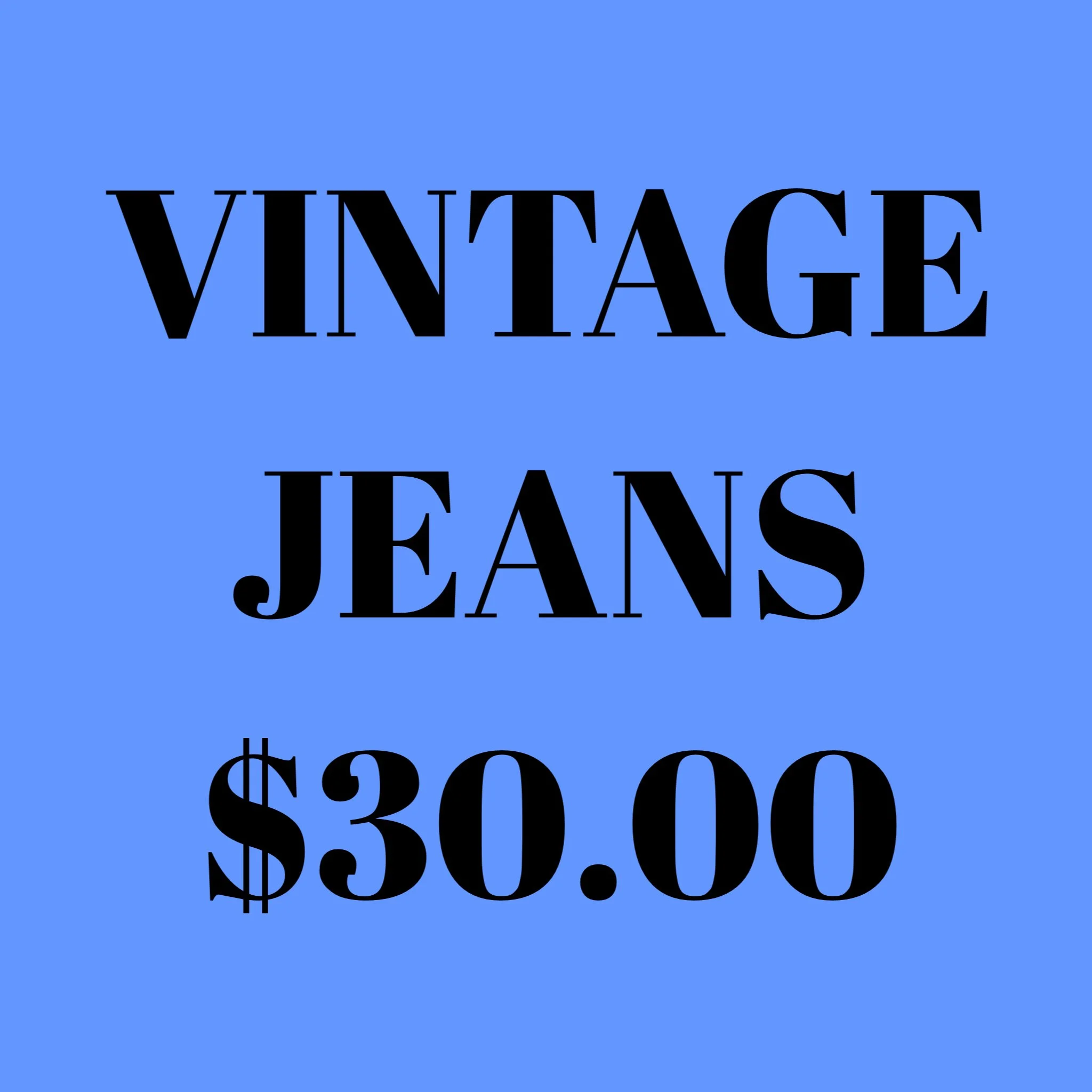 Cheap Thrills Vintage Jeans