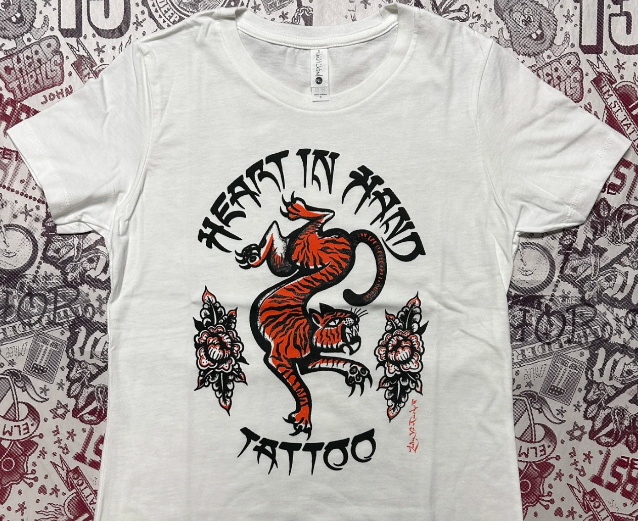 WOMENS HIH Tiger T-Shirt | Color: White