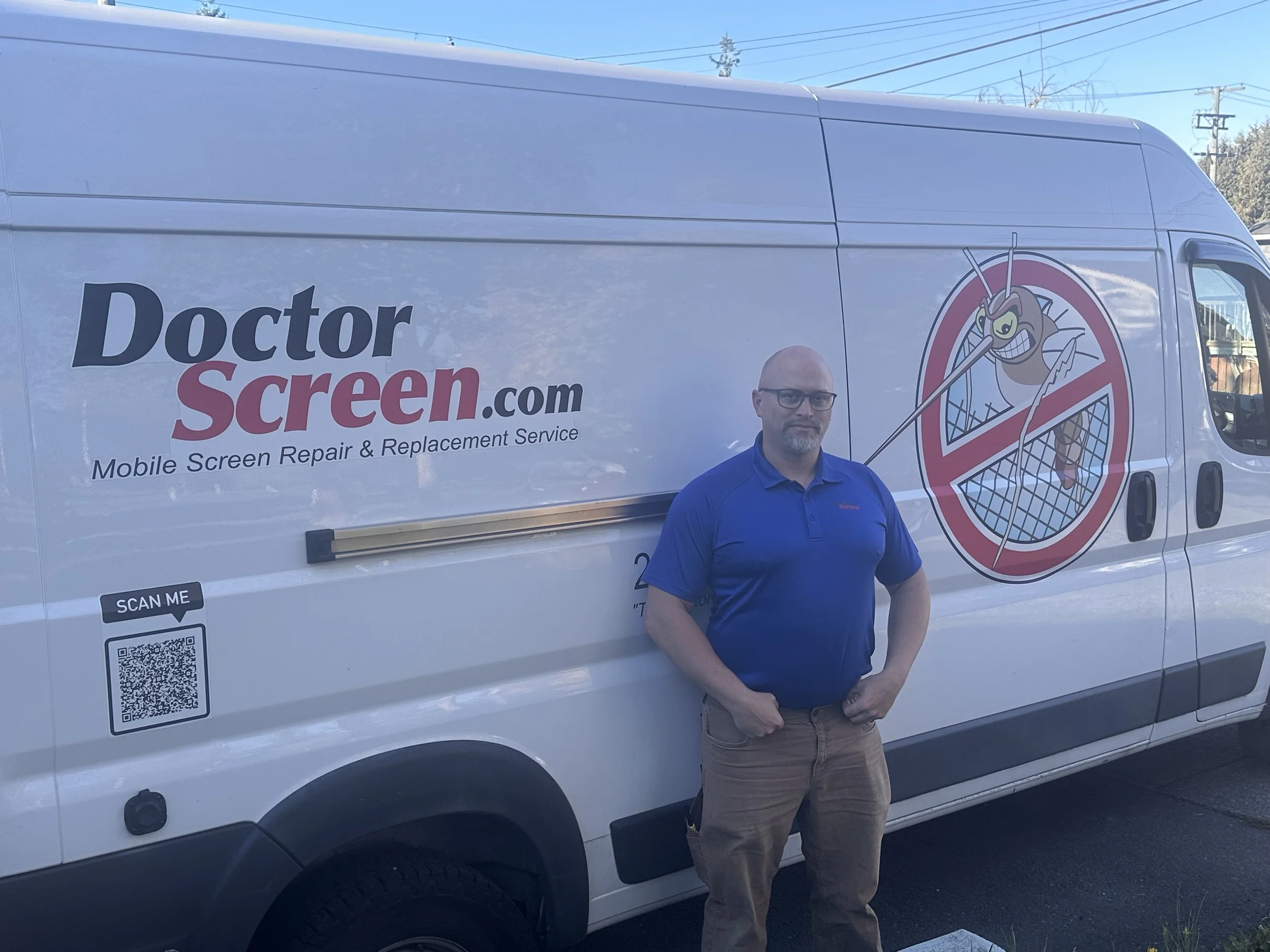 Don Shand, owner and operator of Doctor Screen Victoria