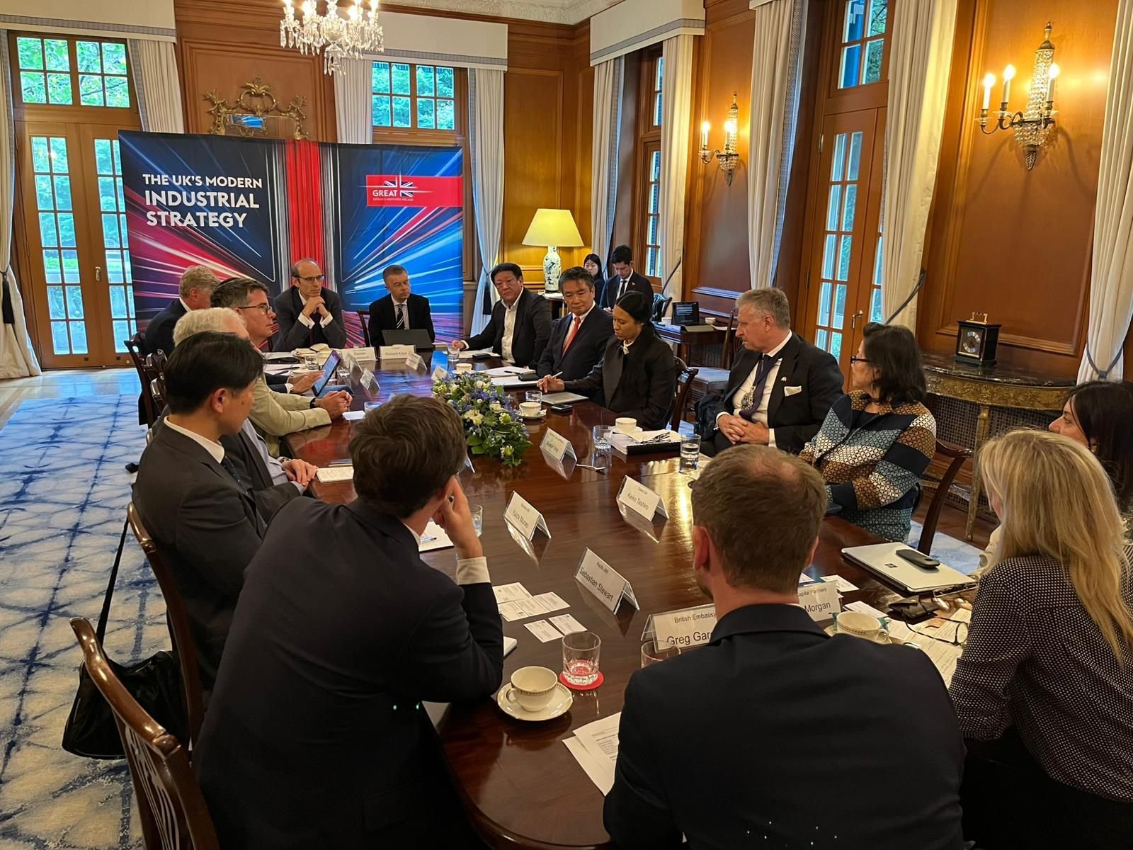 The UK in Japan - discussions on collaborative markets