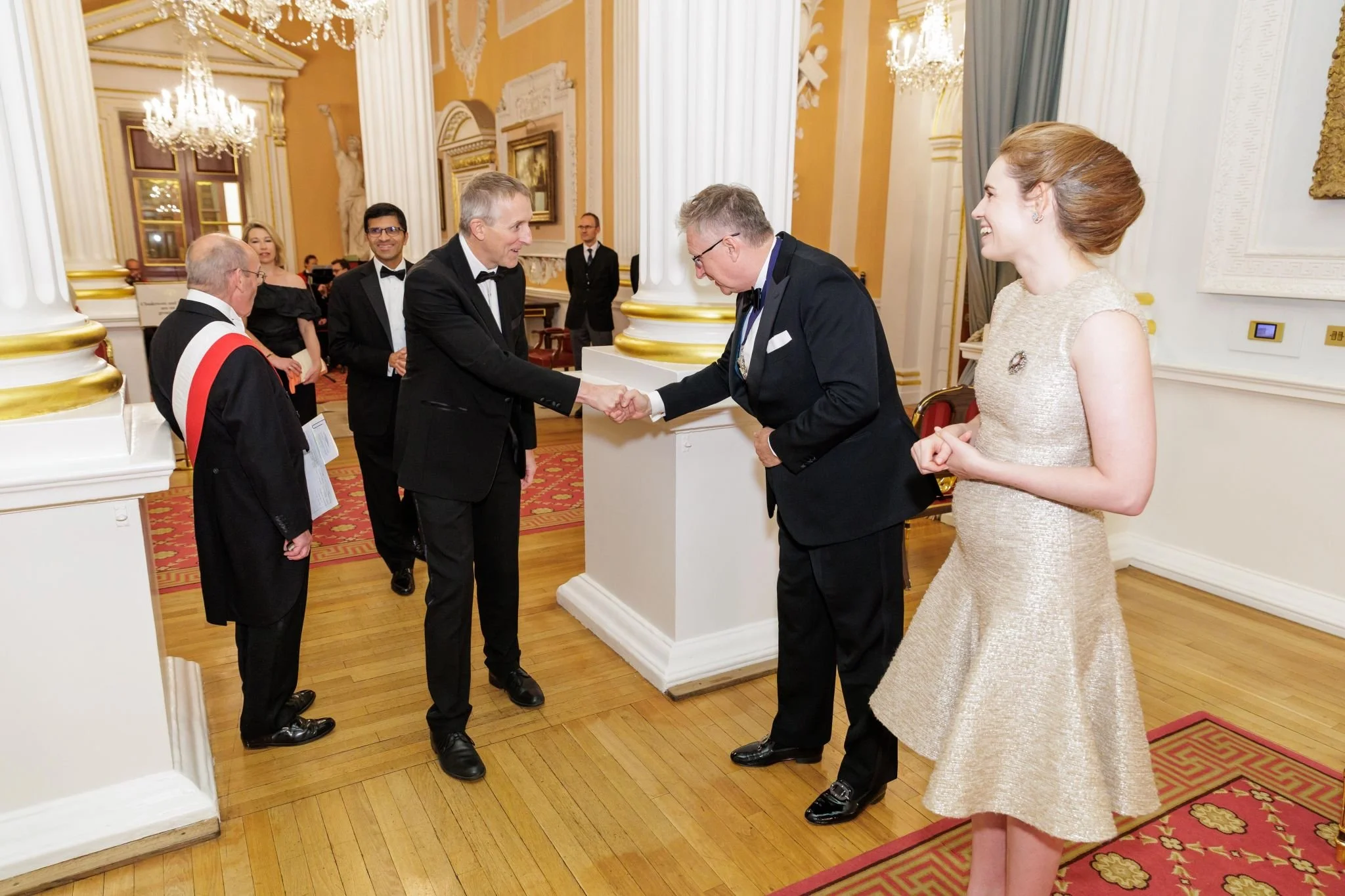 Welcoming guests to the City Regulators’ Dinner