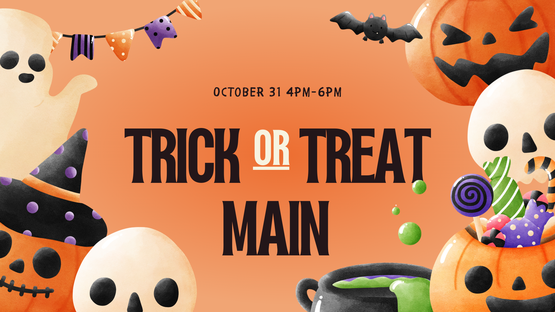 Trick or Treat on Main