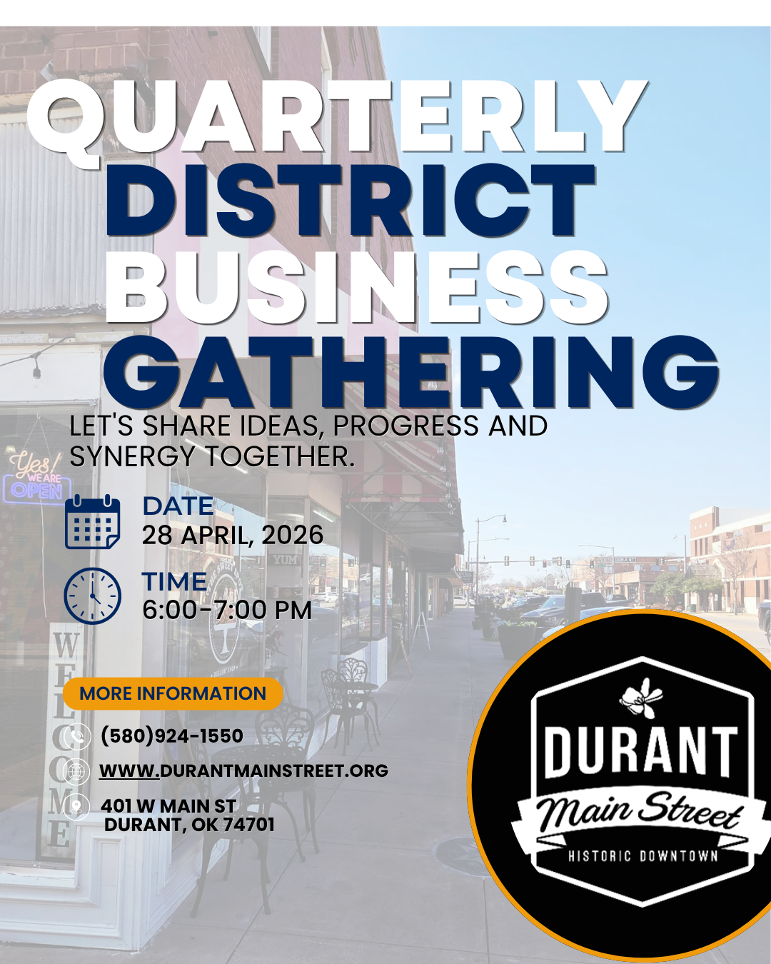 Quarterly District Business Gathering