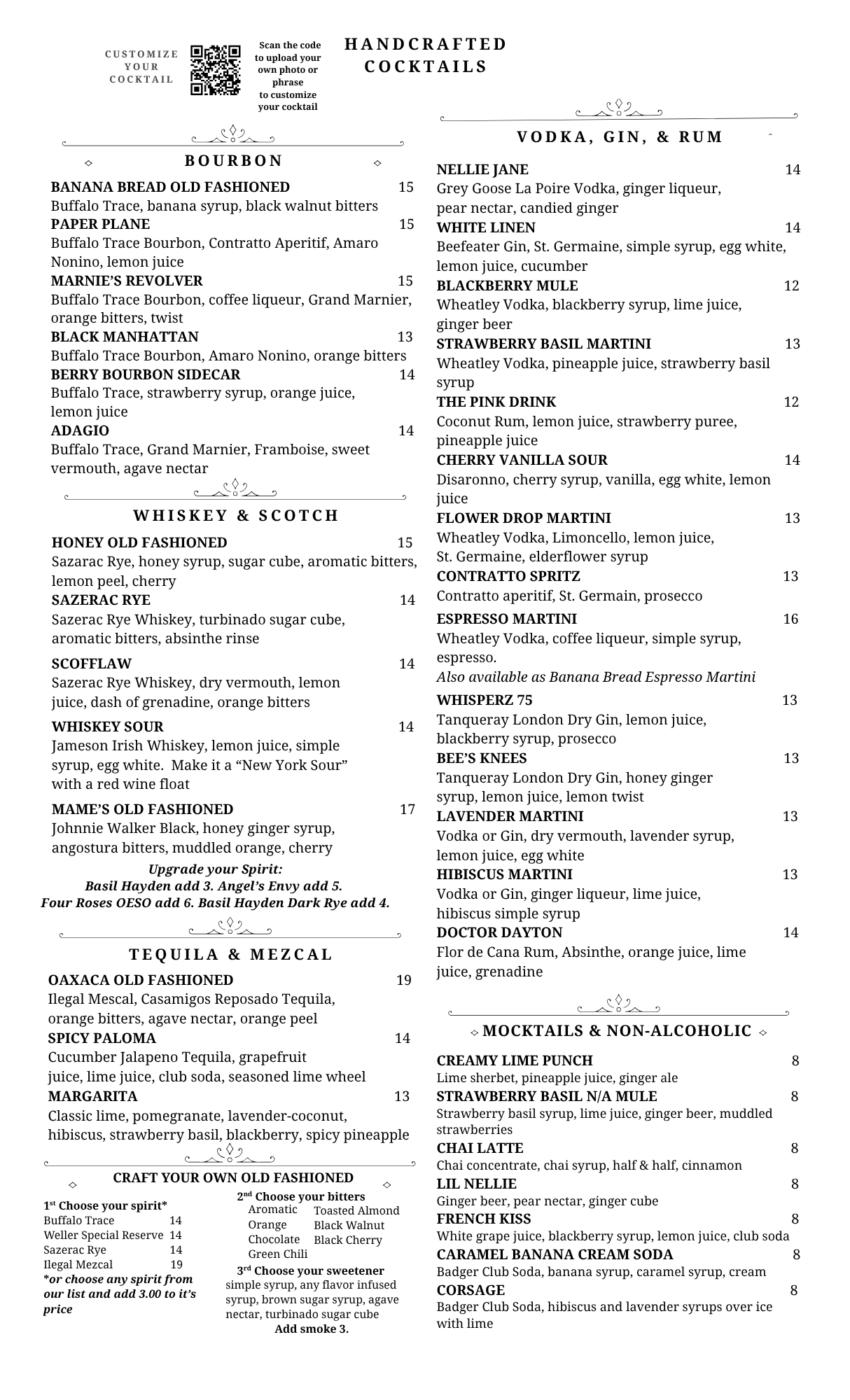 Whisperz Speakeasy Cocktails & Mocktails