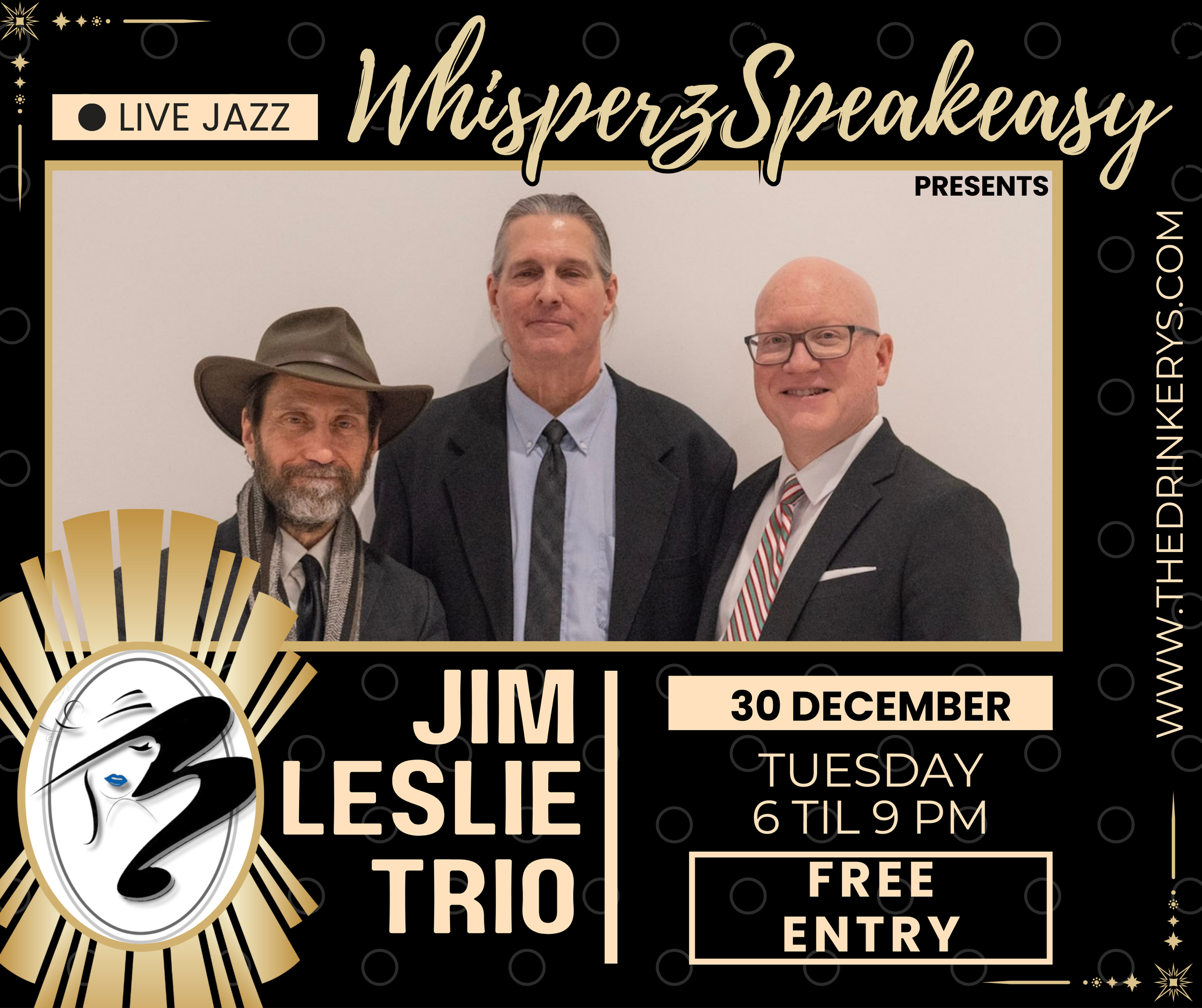 Live Music from Jim Leslie Trio