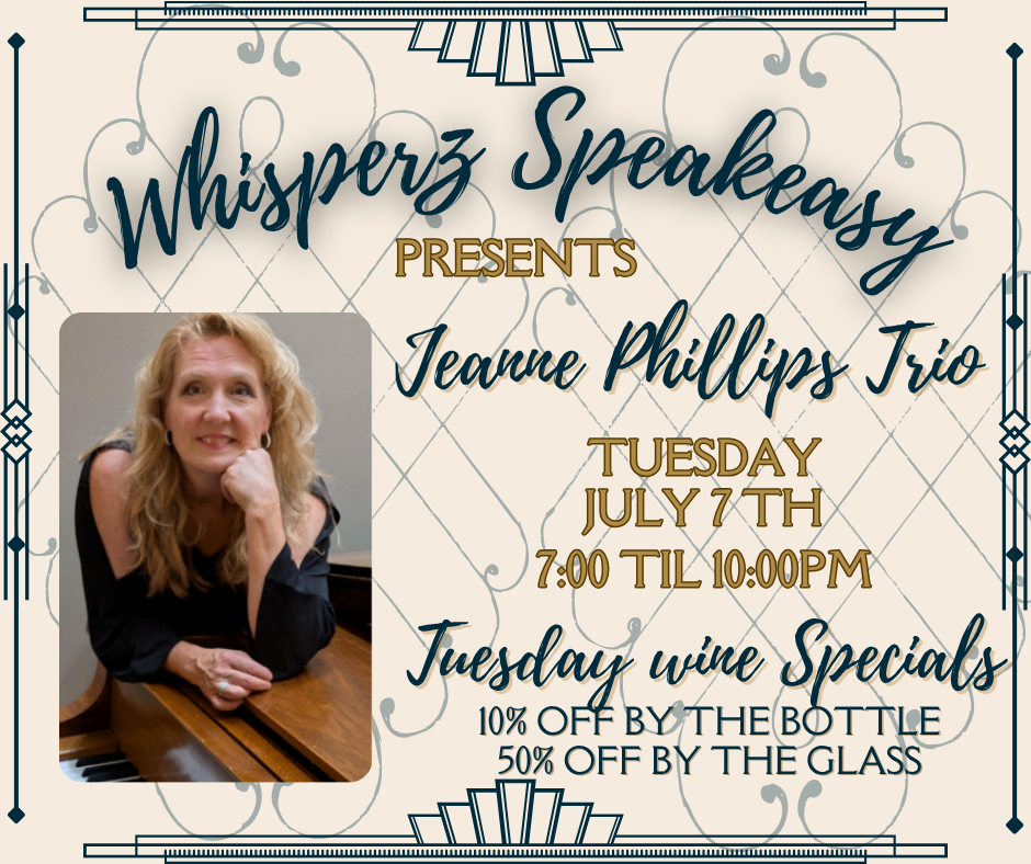 FREE Live Music from Jeanne Phillips Trio