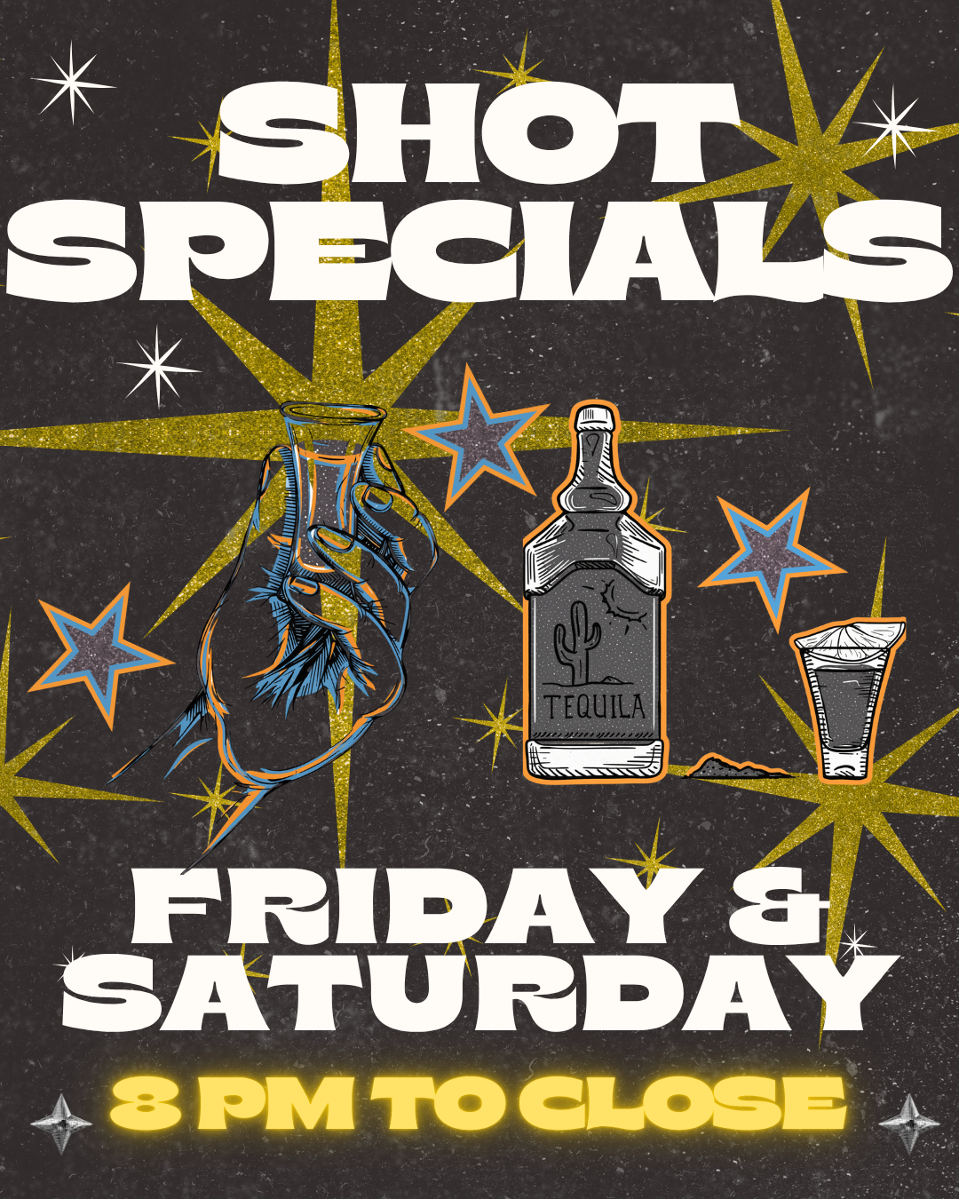 Shot Specials Friday & Saturday at Miami Valley Sports Bar