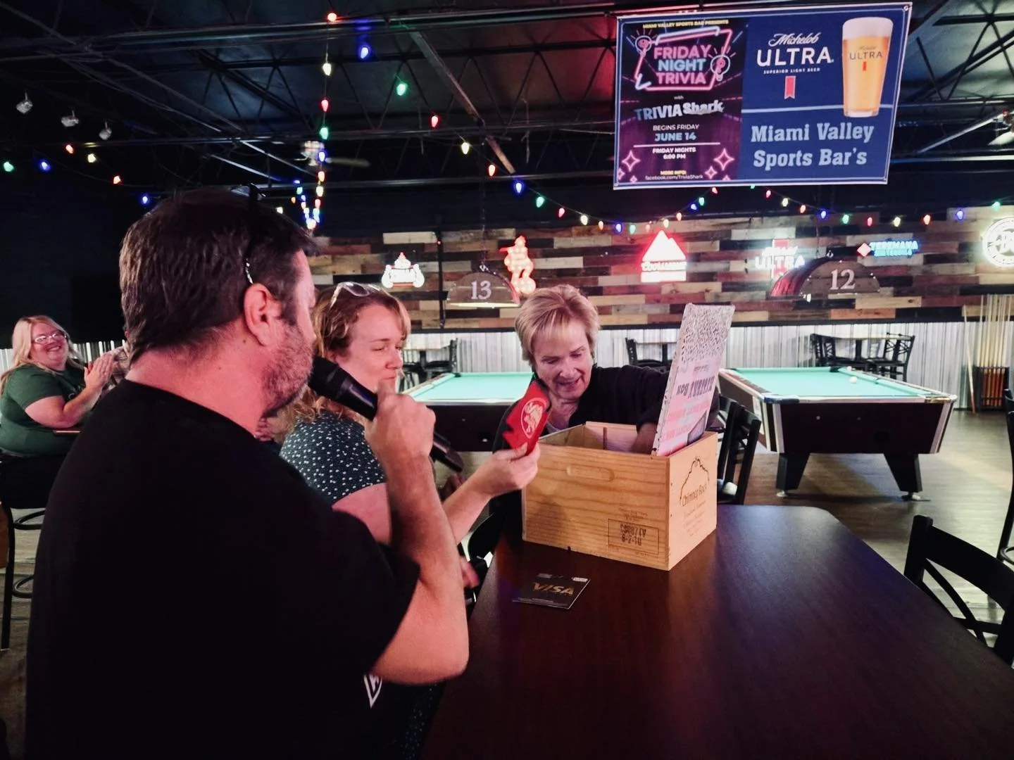 Trivia every Friday night at 6pm at Miami Valley Sports Bar