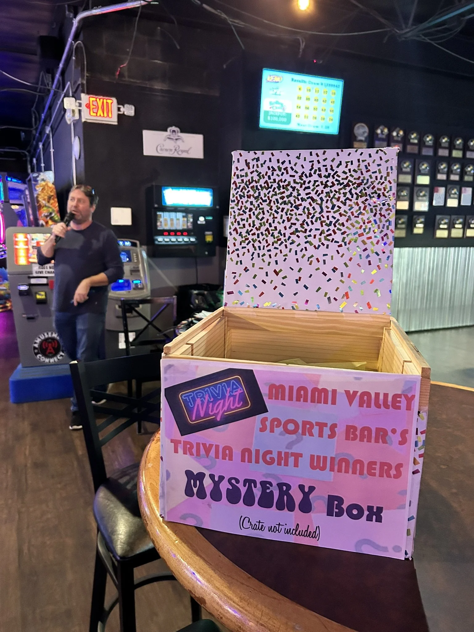 Trivia every Friday night at 6pm at Miami Valley Sports Bar
