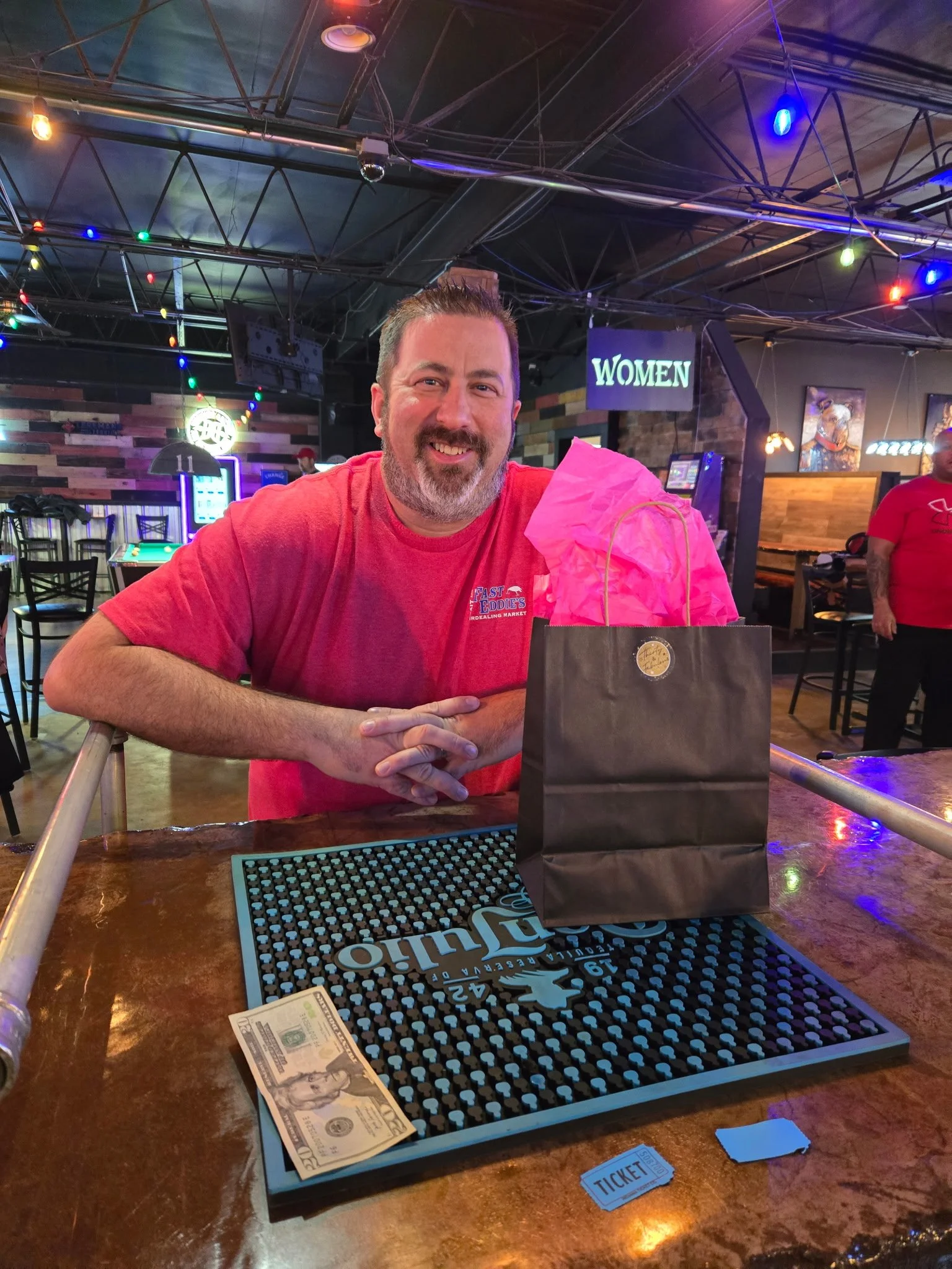 Cash prize winners at Miami Valley Sports Bar