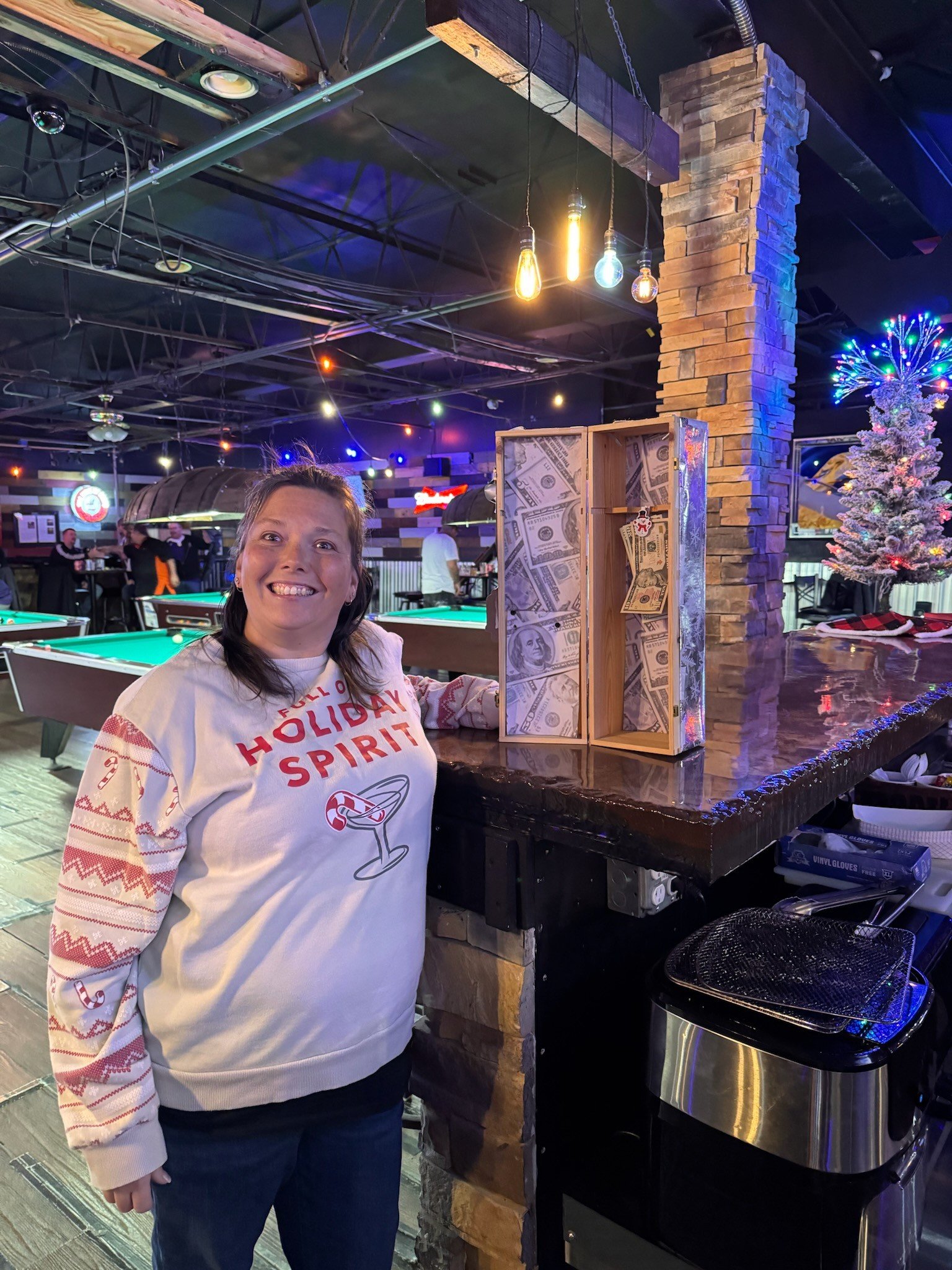 Cash prize winners at Miami Valley Sports Bar