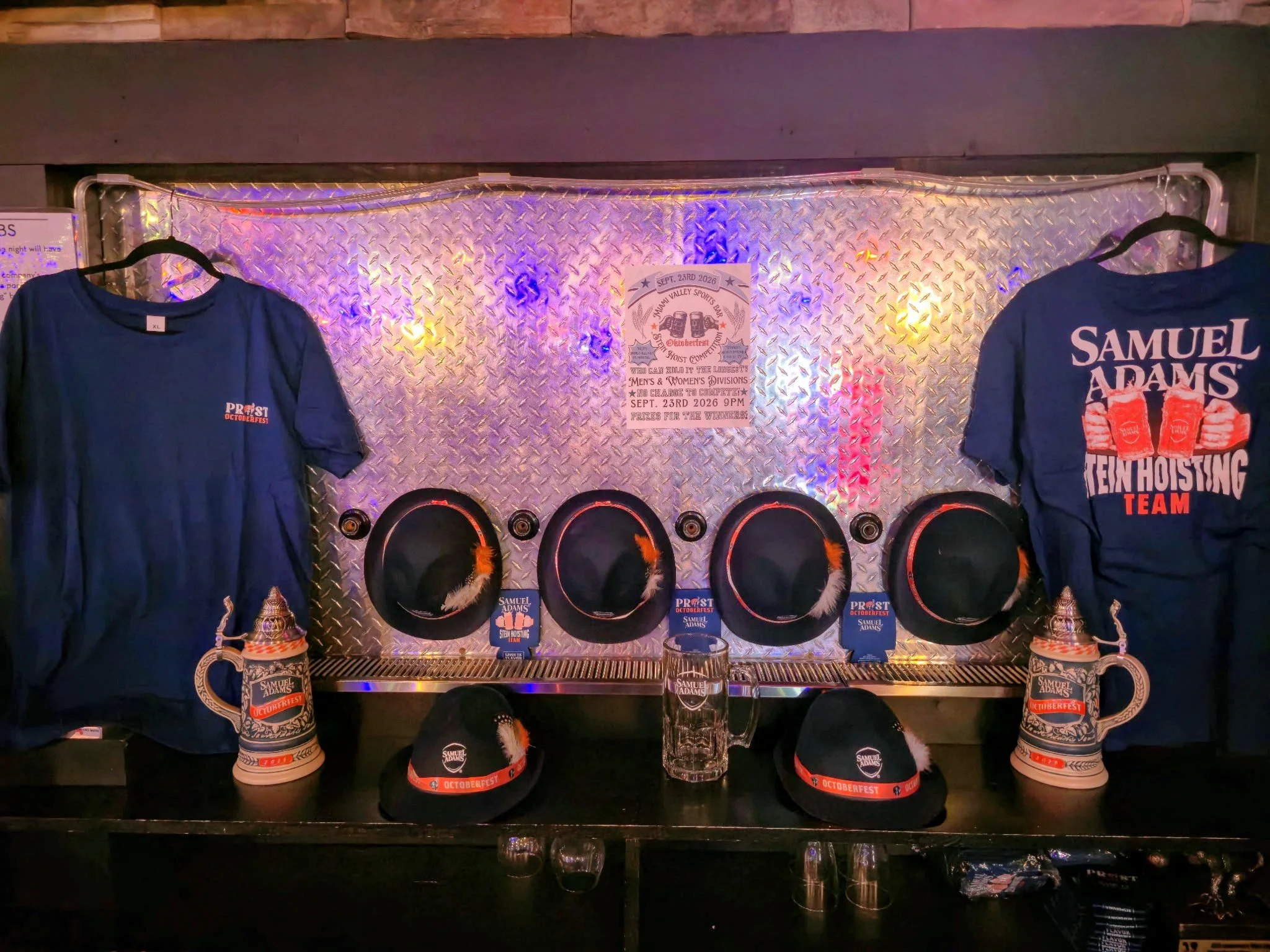 Steinhoist Swag from Sam Adams