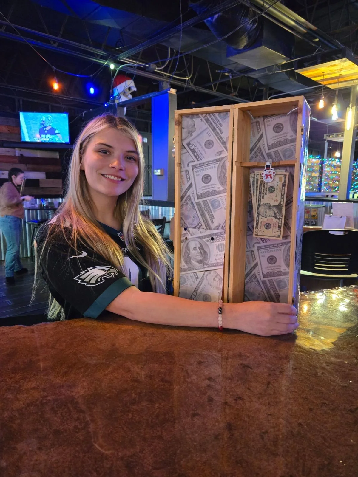 Cash prize winners at Miami Valley Sports Bar