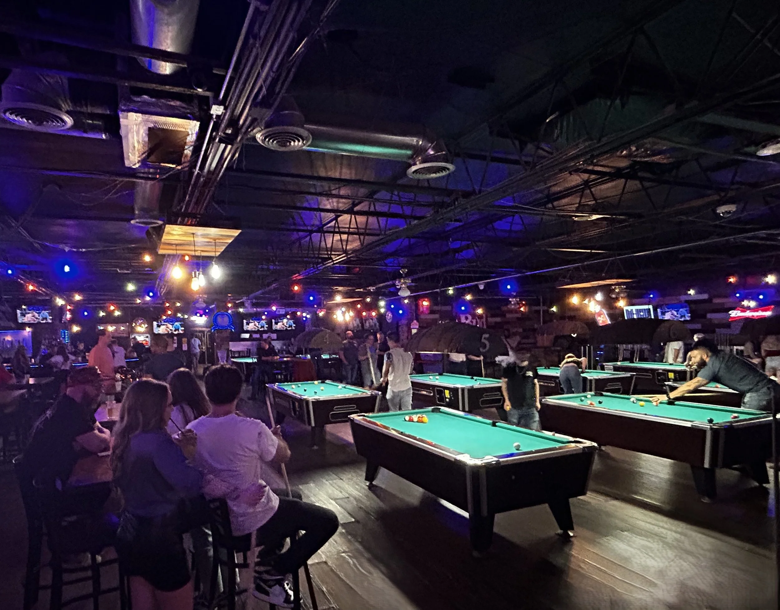 Lots of pool tables at MVSB