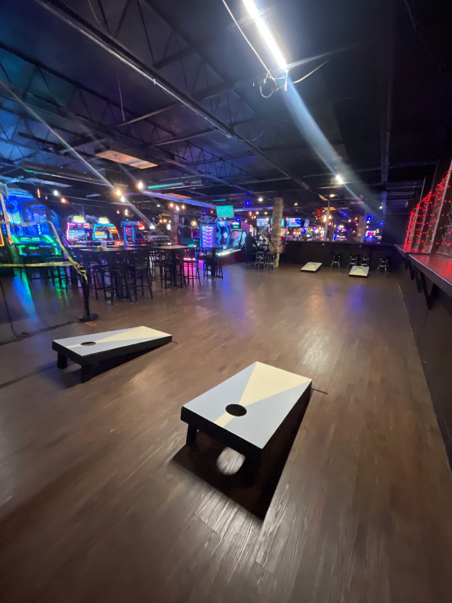 Play cornhole at Miami Valley Sports Bar