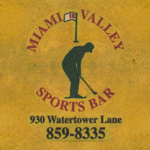 Old School logo for Miami Valley Sports Bar in West Carrollton, Ohio.