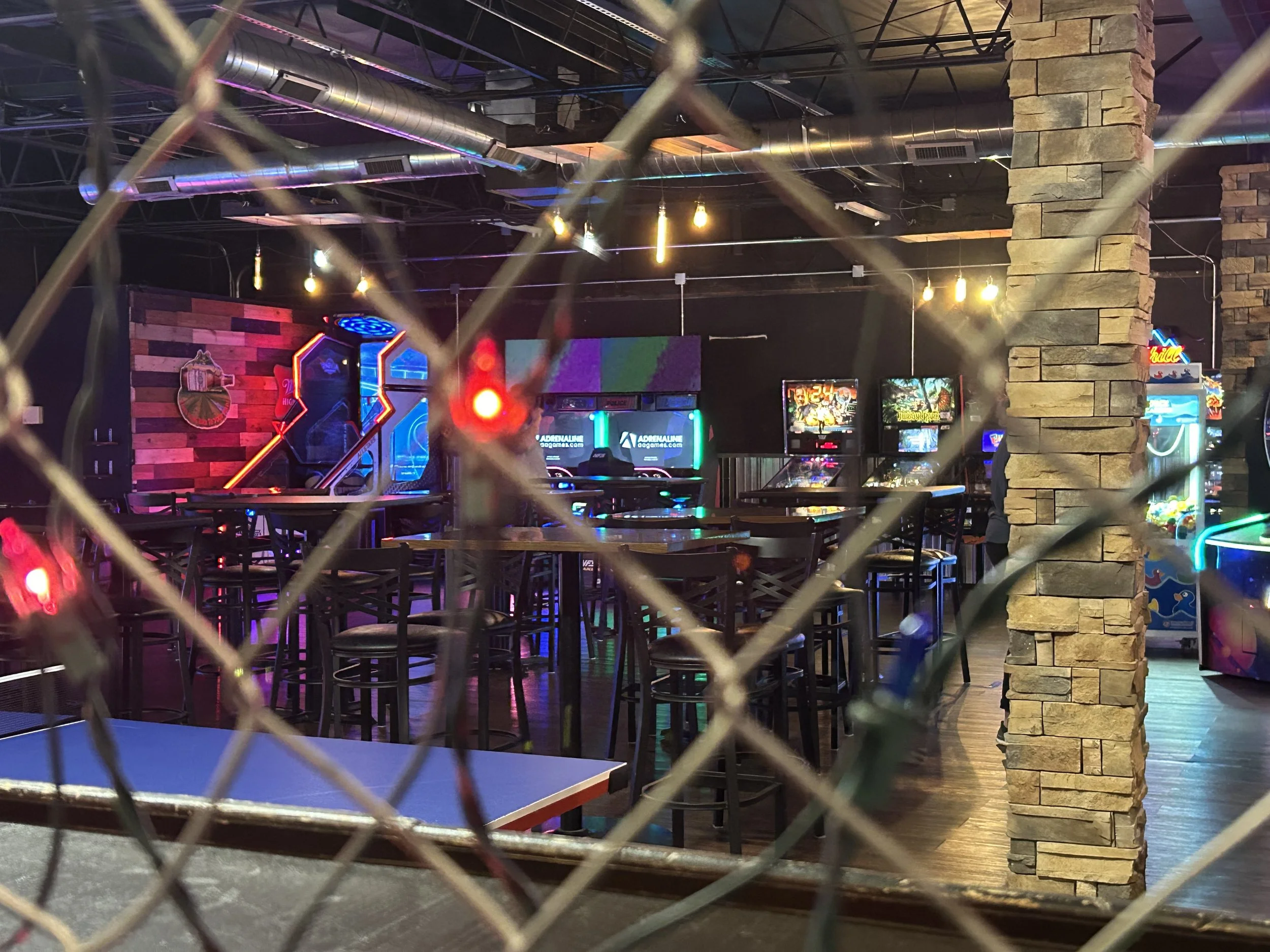 Ping pong & arcade games at Miami Valley Sports Bar