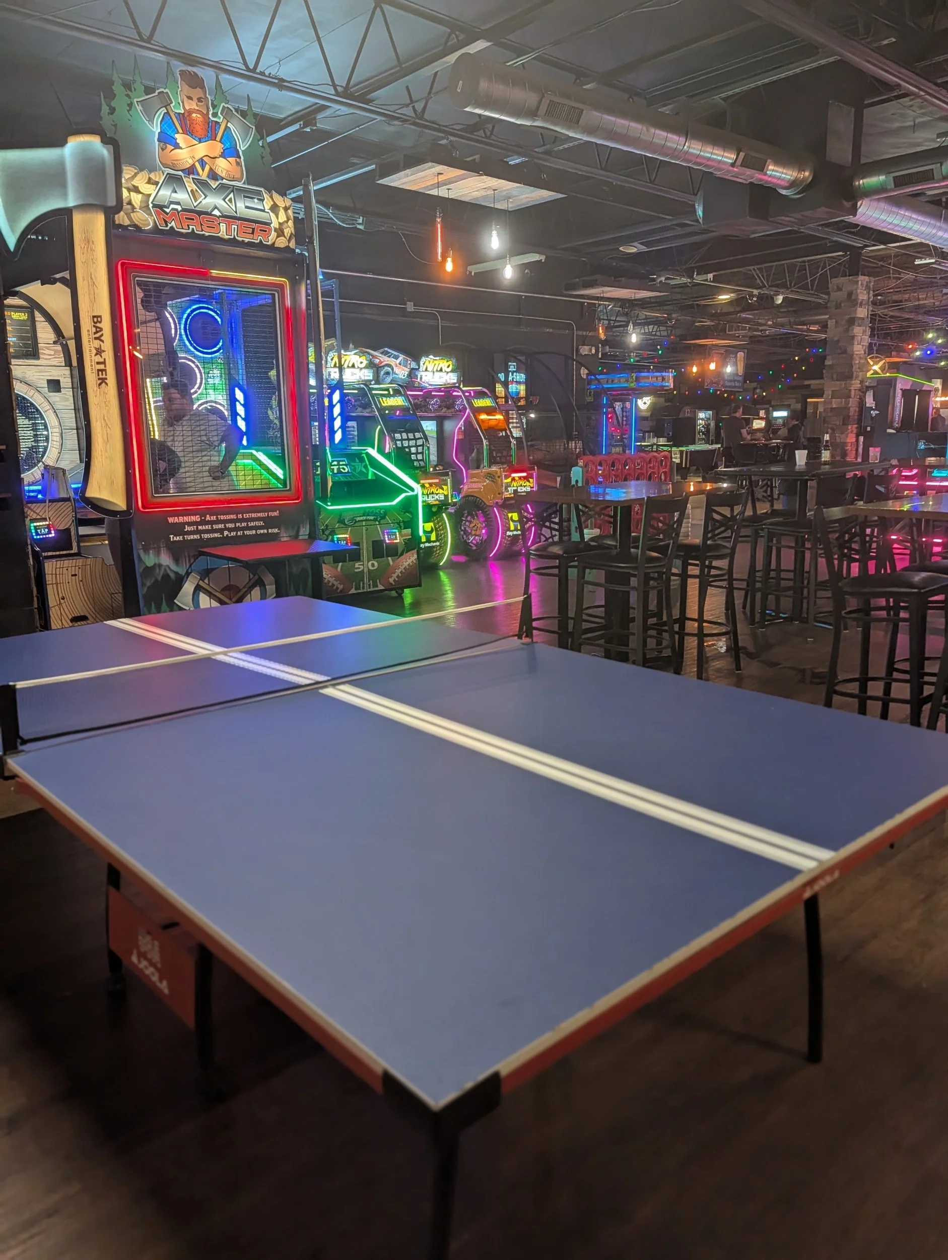 Play ping pong at Miami Valley Sports Bar