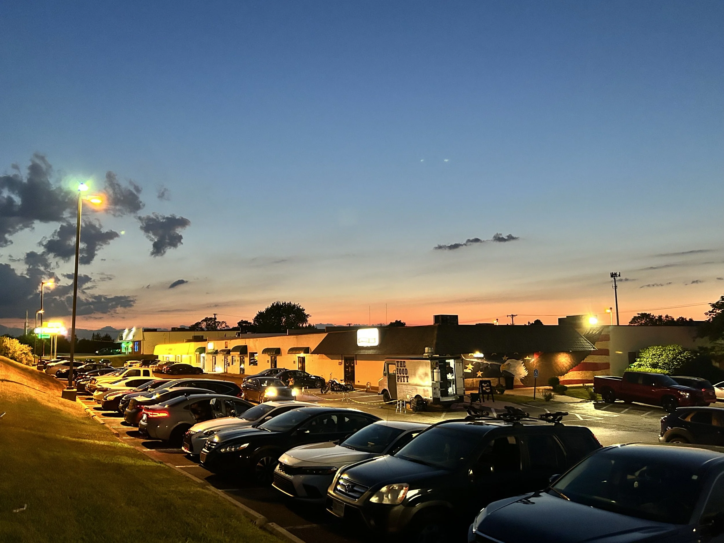 Plenty of free parking at Miami Valley Sports Bar