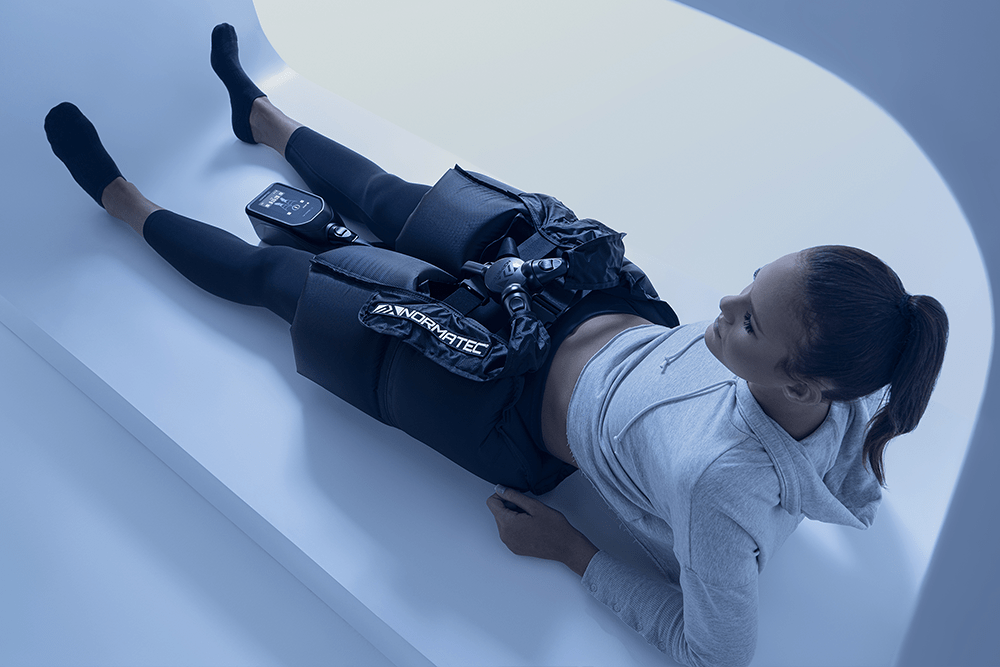 Normatec compression attachments at Longevity Loft