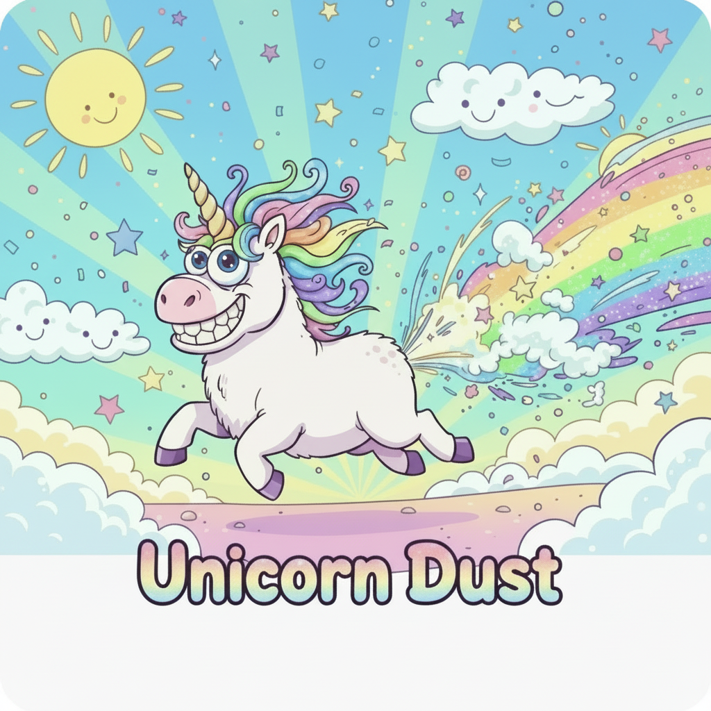 Unicorn Dust Tallow Bath Bomb Crumbles