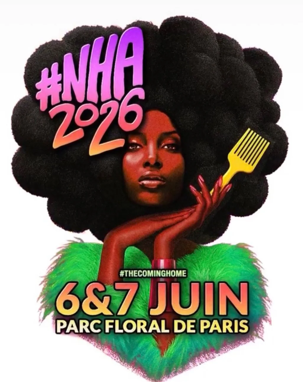 🔥SAVE THE DATE🔥 @naturalhairacademy 
Le meilleur salon de l&rsquo;ann&eacute;e &agrave; ne surtout pas rater 
🌴☀️💃🏿🪩🍽️🎶

Notre stand Volanjara sera pr&eacute;sent &agrave; la NHA PARIS 2026 comme l&rsquo;an dernier avec tout notre amour et no
