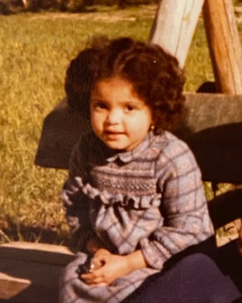 Volanjara enfant dans les années 80 à Noisy le Grand, France