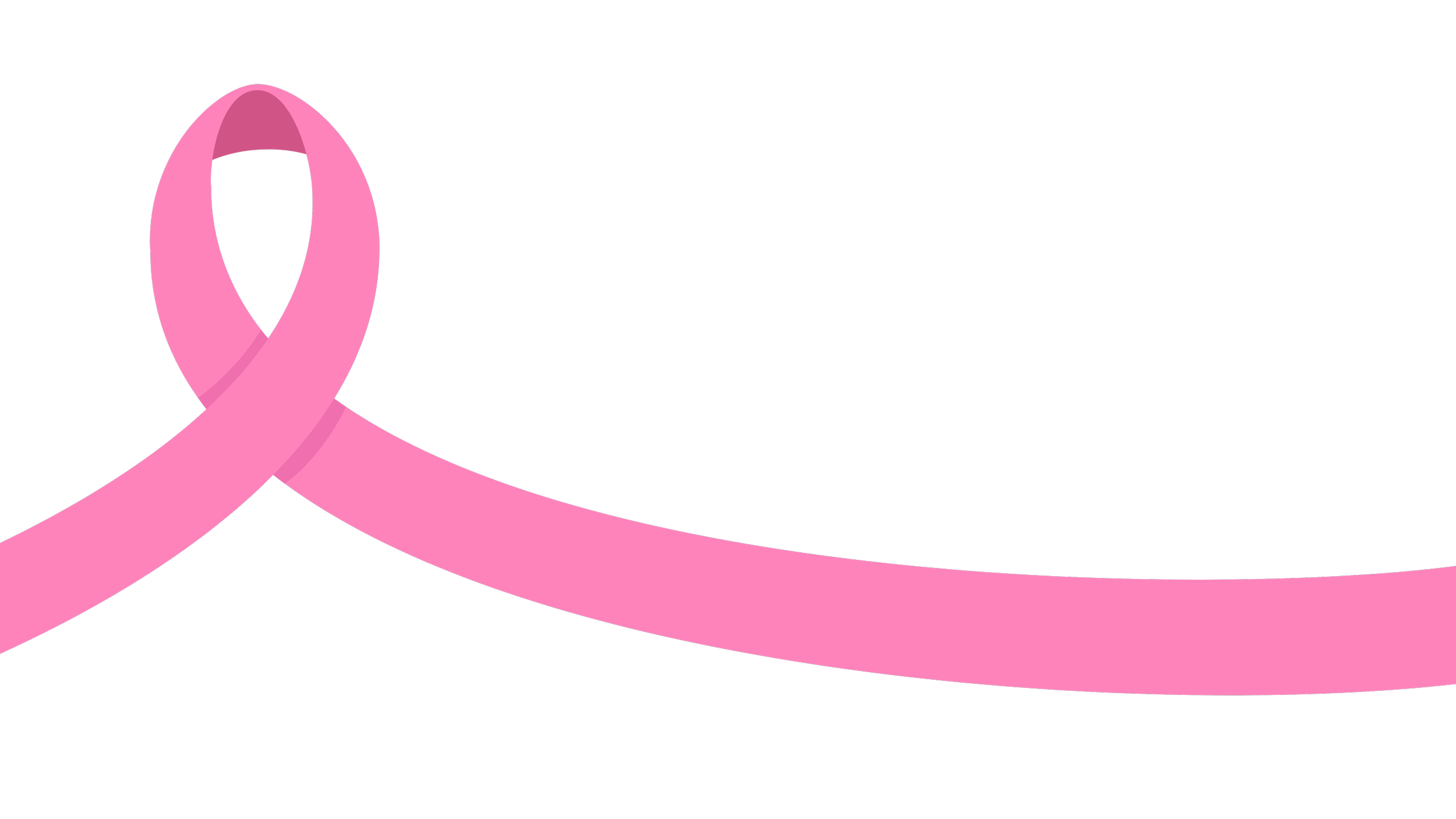 Ruban rose symbolisant la lutte contre le cancer du sein