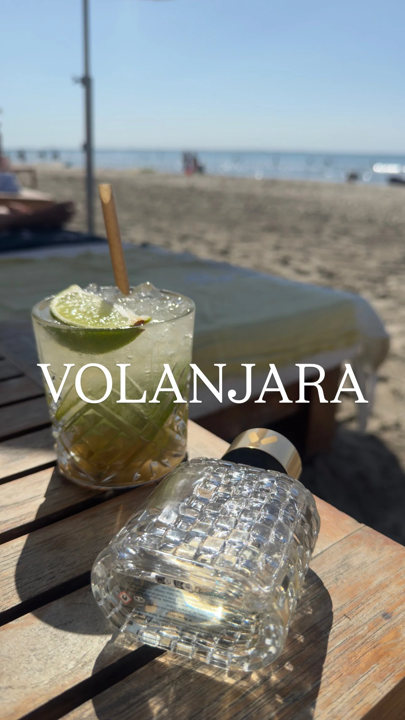 Eau de parfum Volanjara à la plage