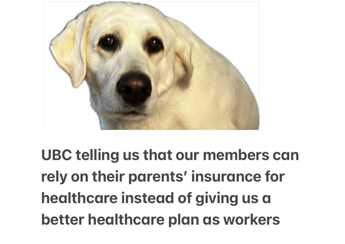 UBC wants you to go ask your mom for healthcare.