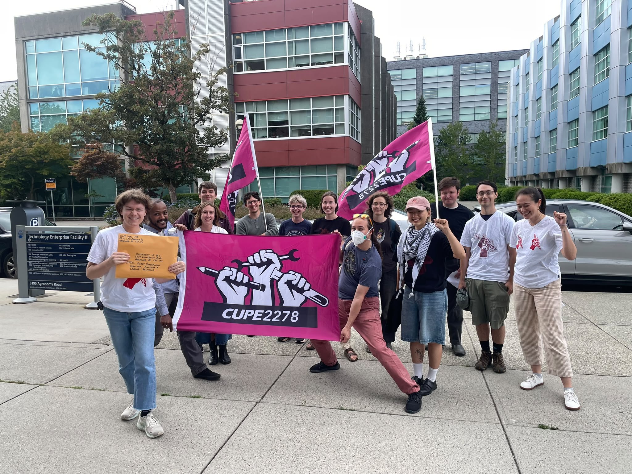 UBC's package did not address our priorities. We filed for mediation.