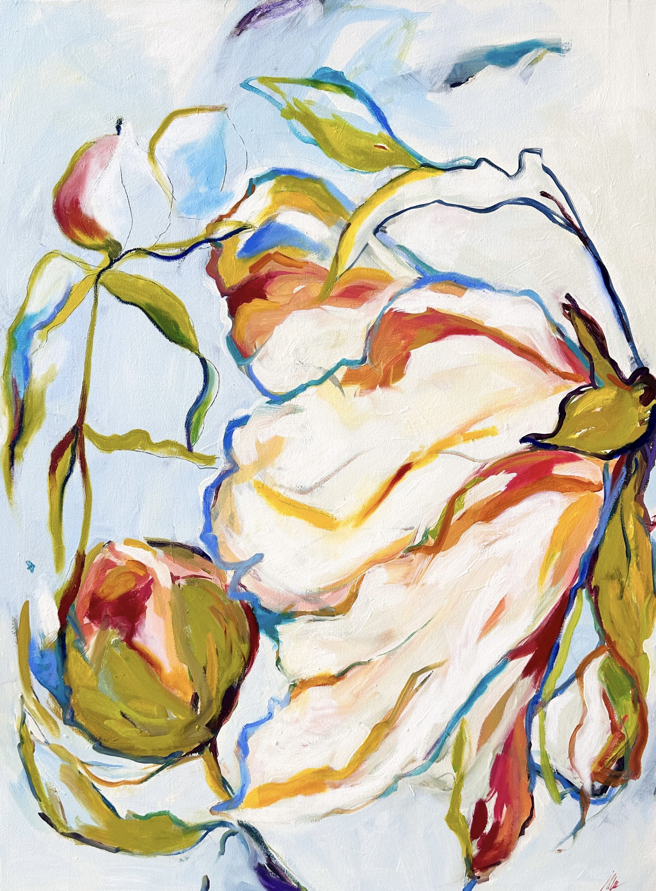 Summer Haze 40 x 30in oil