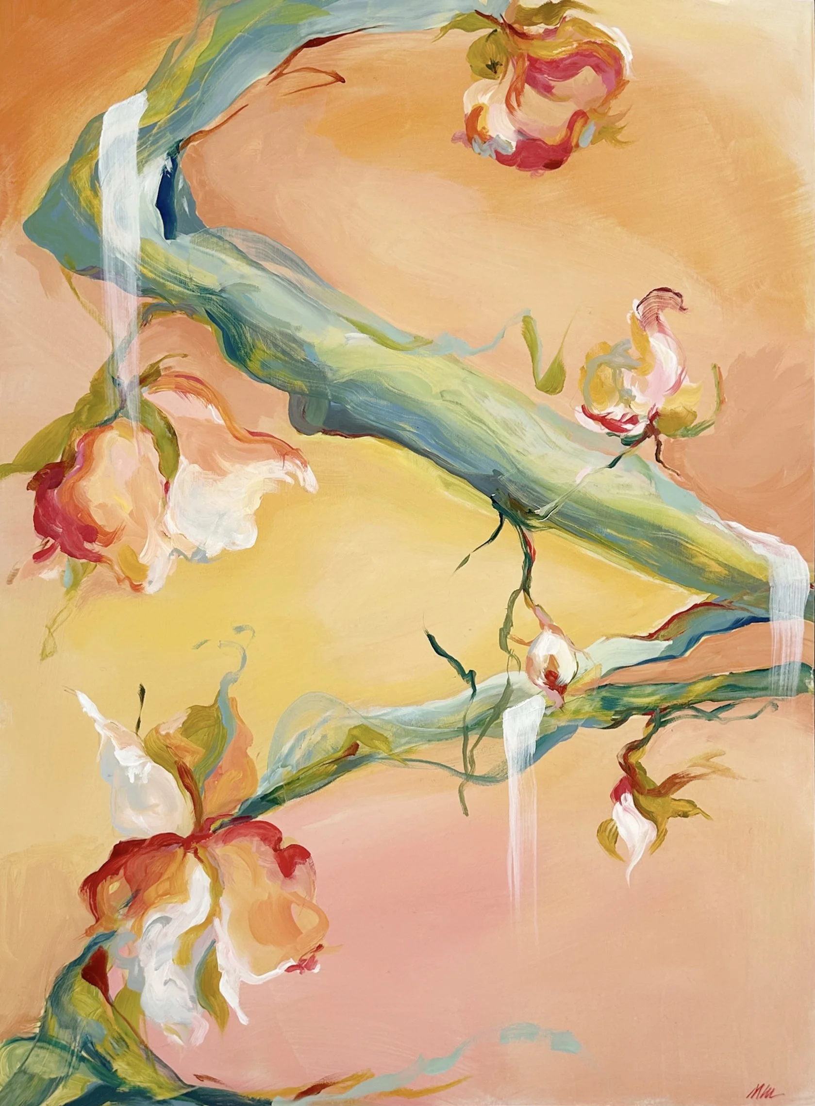 Late Night Dreaming 24 x 18in oil