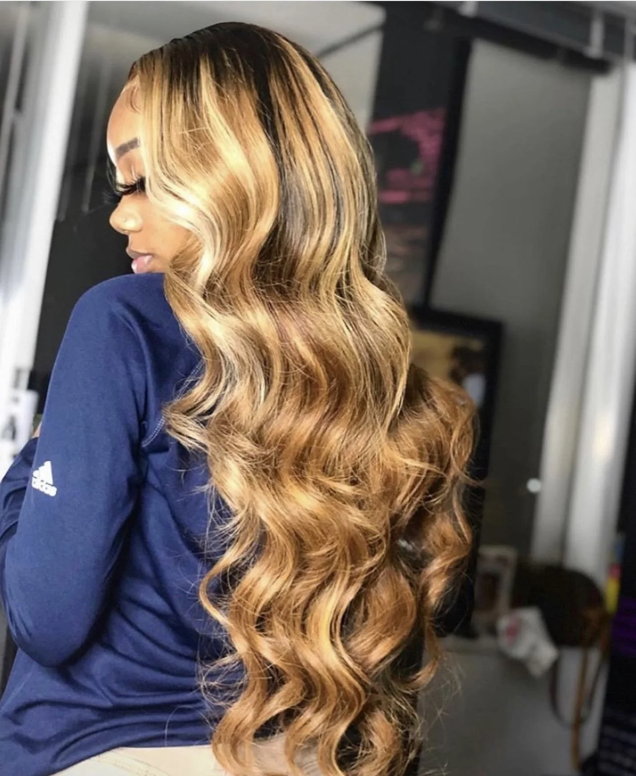 Highlight body wave wigs